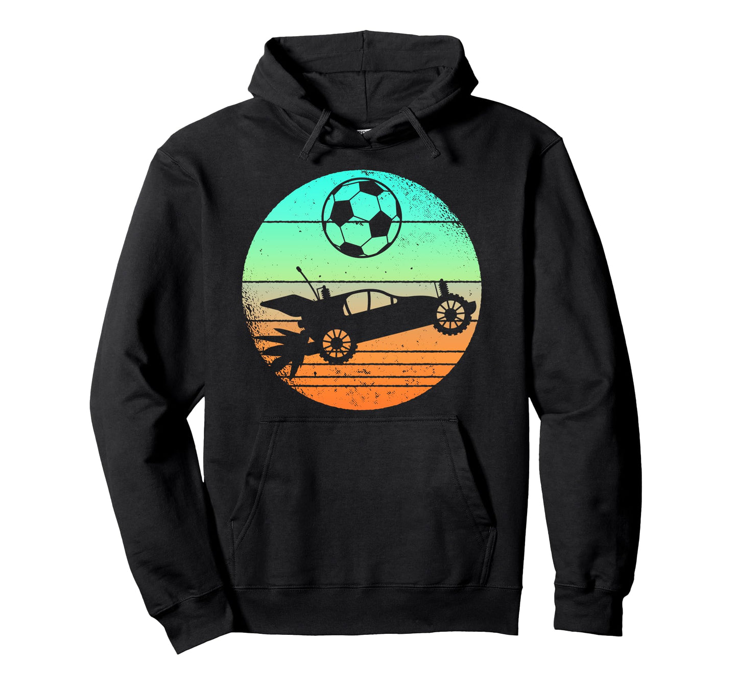 Rocket Rc Soccer Car League Gamer Gift Hoodie - Novelty Apparel Men Women - T-Shirt, Sweatshirt, Hoodie