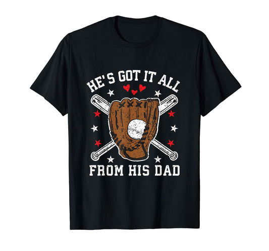 Baseball Dad Designs Hoodie - Casual Everyday Wear for Adults - T-Shirt, Sweatshirt, Hoodie
