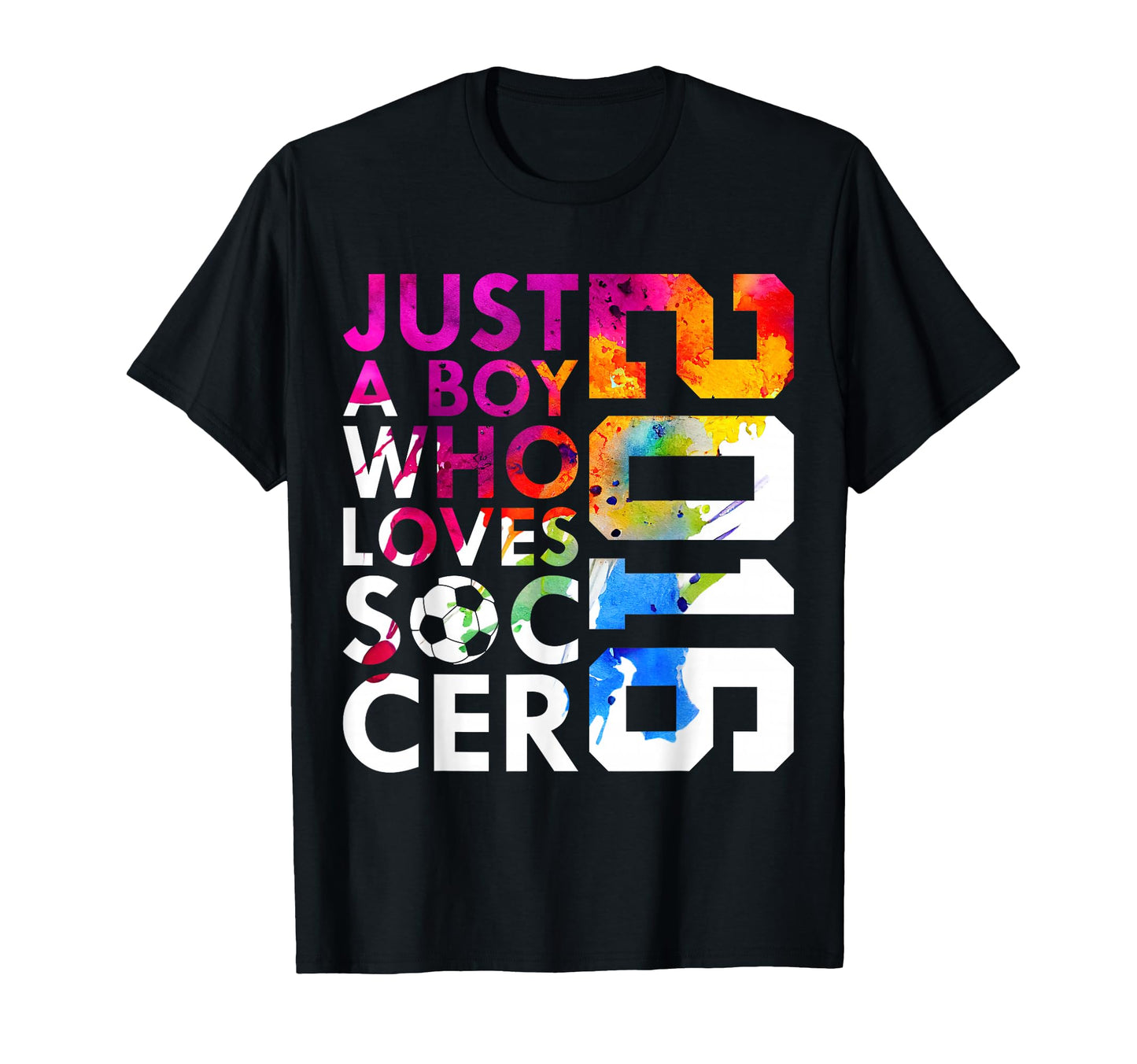 2016 Just Who Loves Soccer 10Th T-Shirt - Casual Everyday Wear for Adults - T-Shirt, Sweatshirt, Hoodie