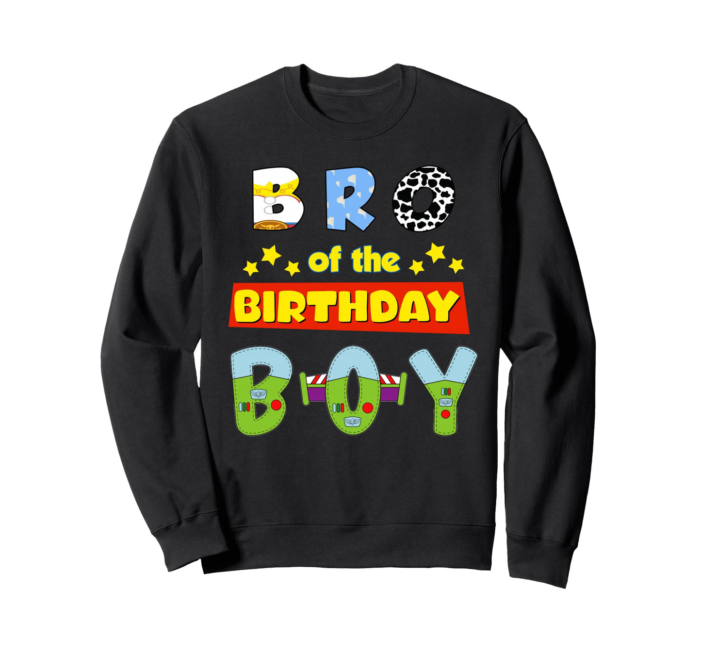 Brother Birthday Cowboy Family Party Sweatshirt - Novelty Apparel Unisex - T-Shirt, Sweatshirt, Hoodie