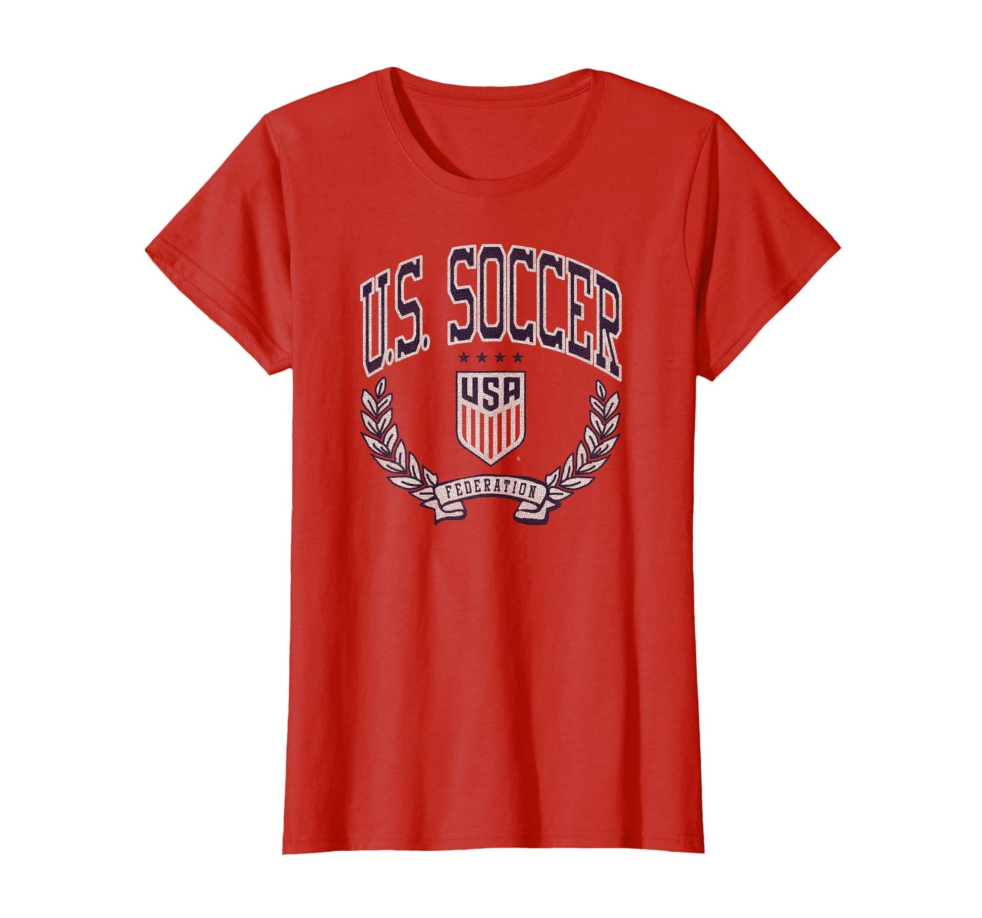 U S Soccer Victory Red Uswnt T-Shirt - Casual Everyday Wear for Adults - T-Shirt, Sweatshirt, Hoodie