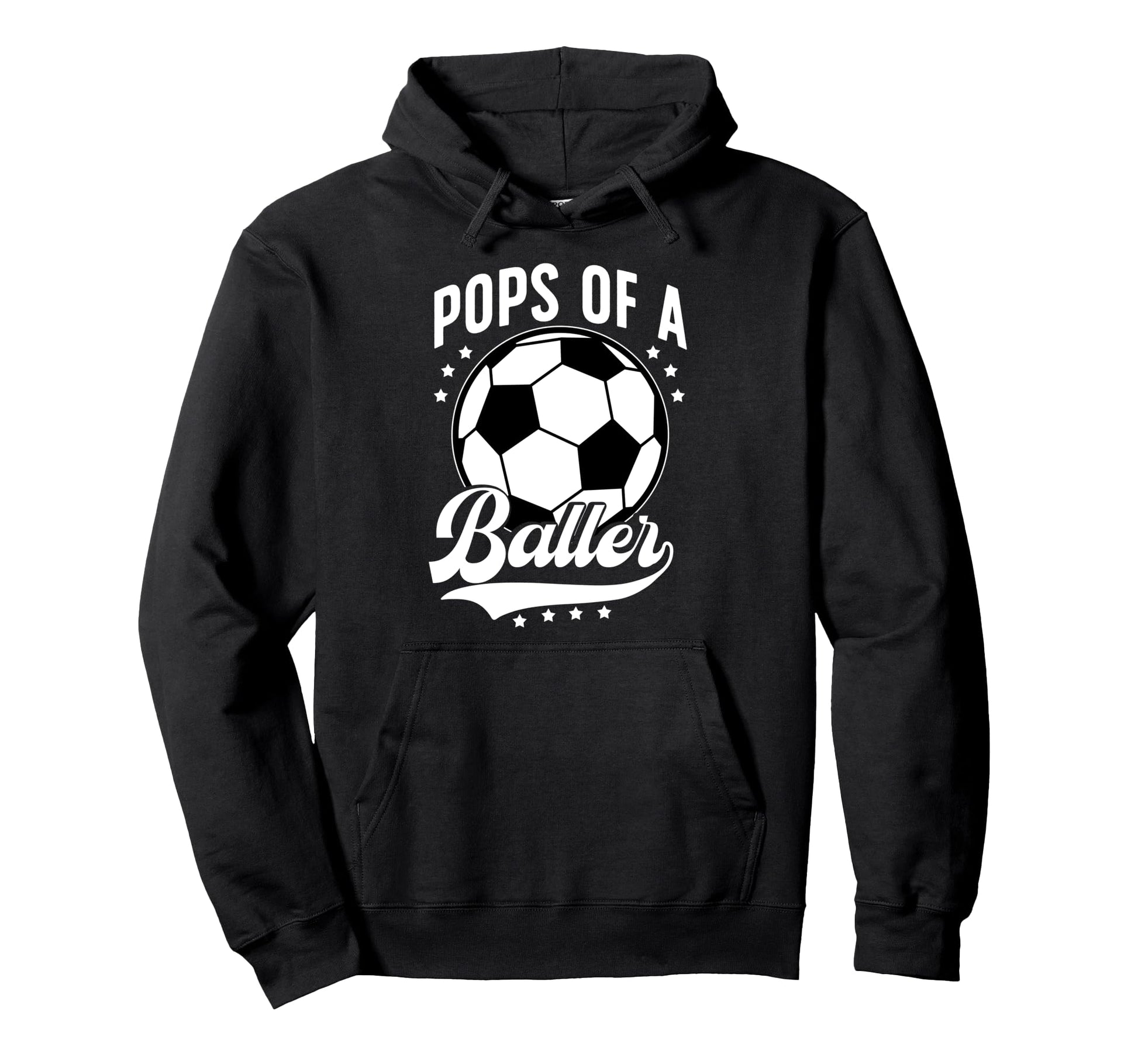 Pops Baller Soccer Pops Soccer Player Pops Hoodie - Custom Art Print Unisex - T-Shirt, Sweatshirt, Hoodie