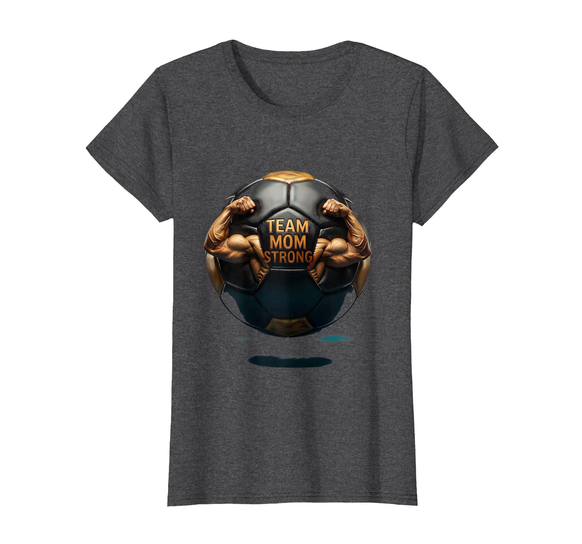 Team Mom Strong Soccer Mom T-Shirt - Aesthetic Graphic Men Women - T-Shirt, Sweatshirt, Hoodie