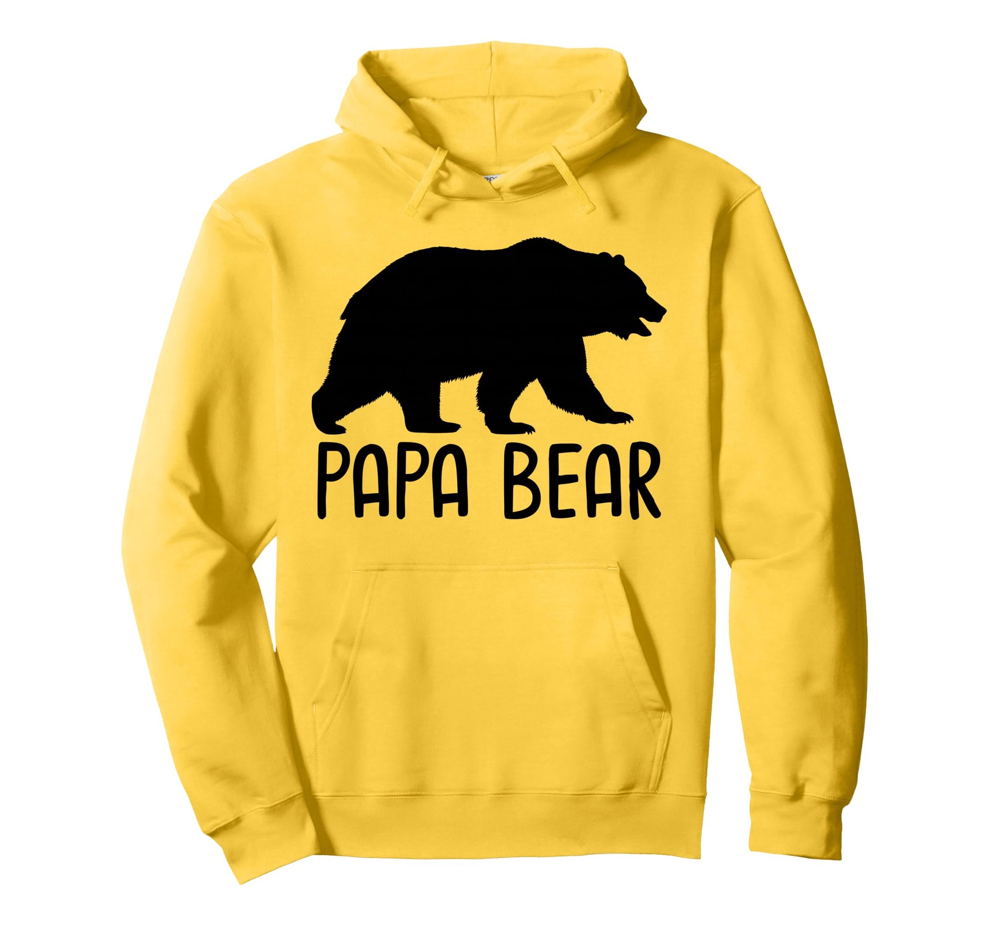 Papa Bear Dad Bear Fathers Day Hoodie - Custom Art Print Unisex - T-Shirt, Sweatshirt, Hoodie