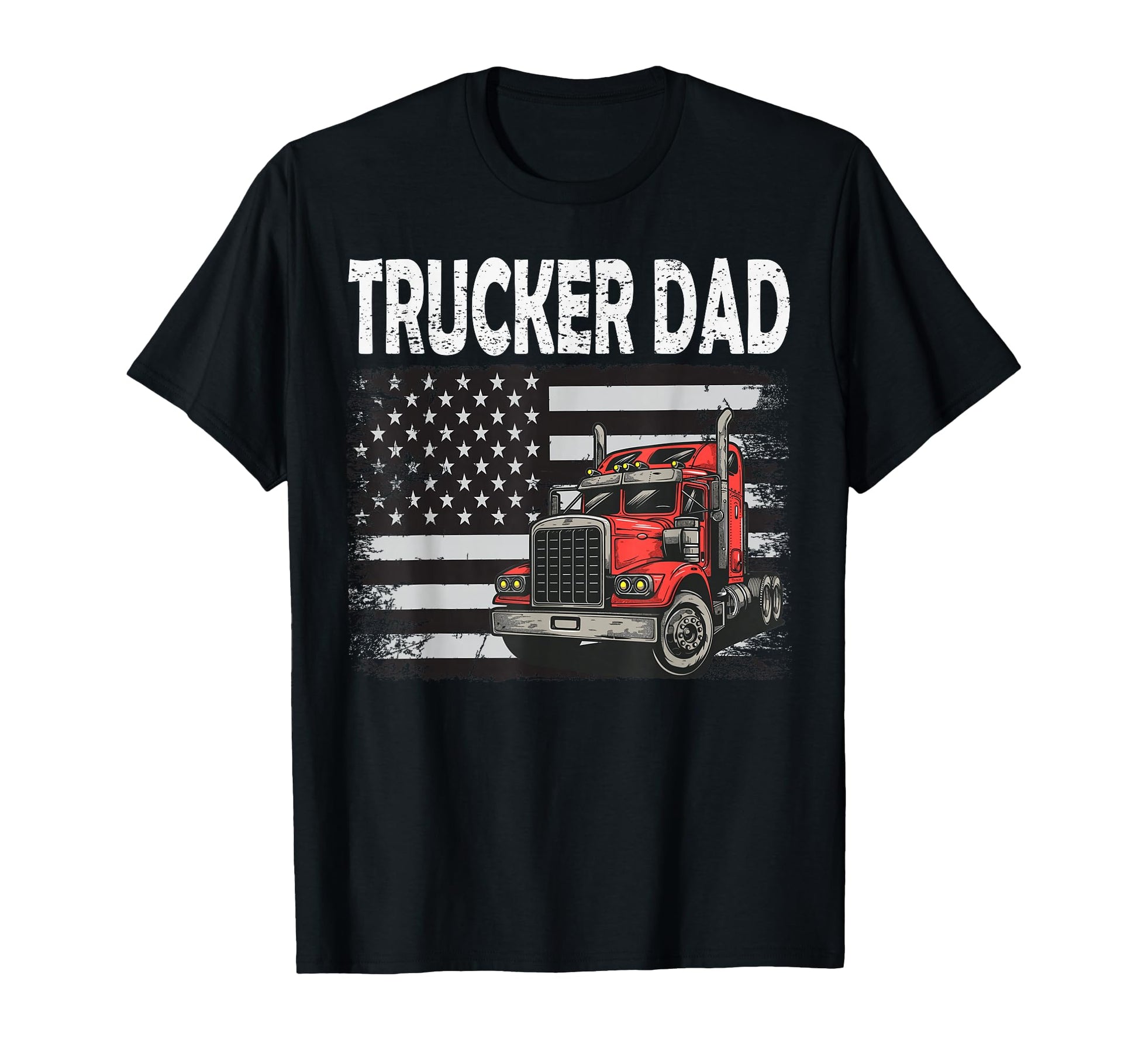 Trucker And Truck Driver T-Shirt - Aesthetic Graphic Unisex - T-Shirt, Sweatshirt, Hoodie