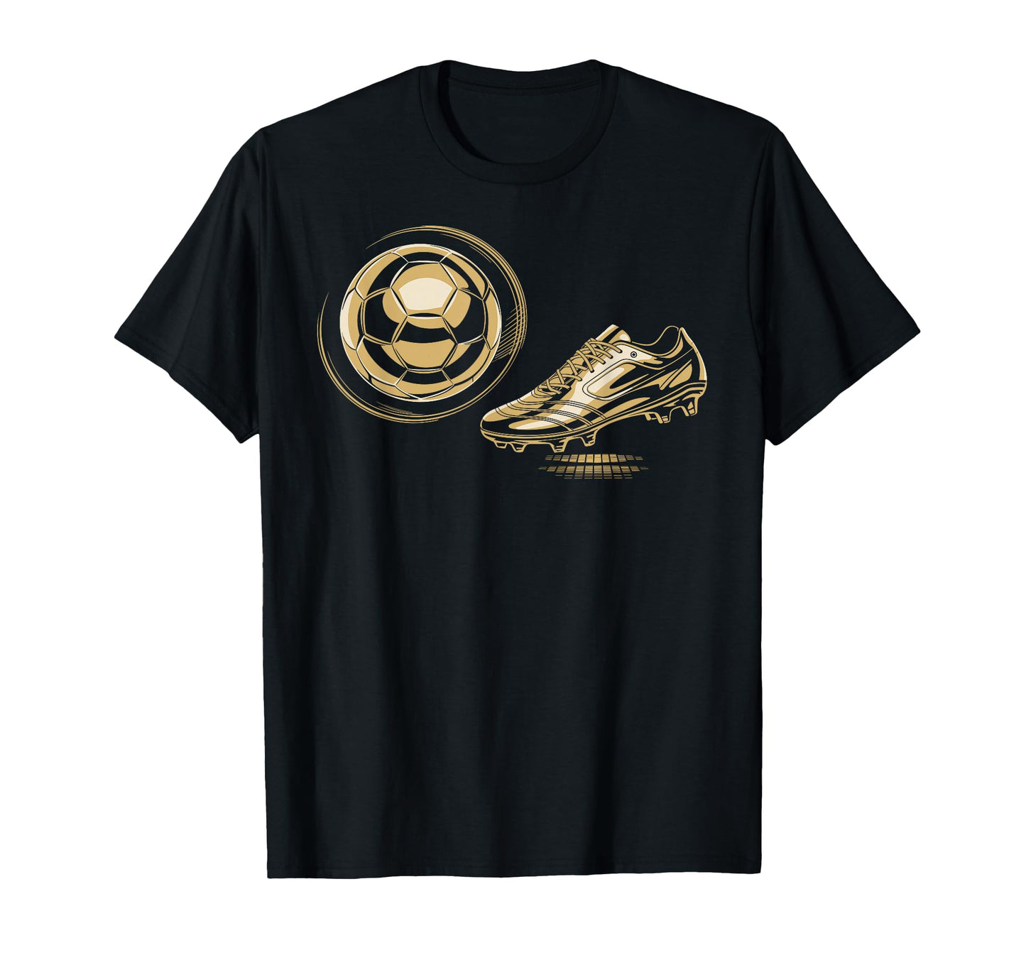 Soccer Football Ball Soccer Player Boot T-Shirt - Unique Graphic Unisex - T-Shirt, Sweatshirt, Hoodie