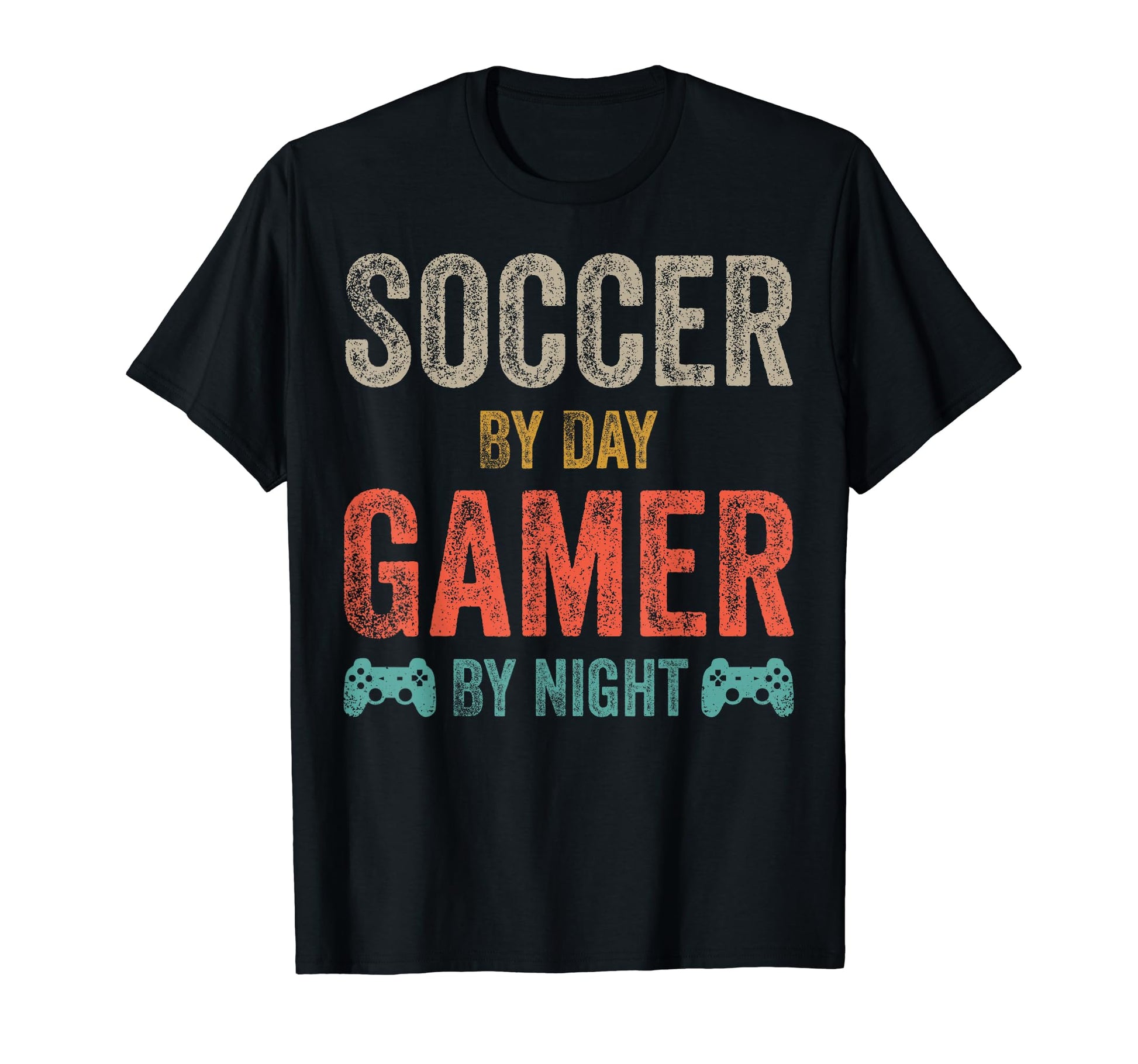 Soccer Day Gamer Night Funny Gamer Gifts T-Shirt - Novelty Apparel Unisex - T-Shirt, Sweatshirt, Hoodie