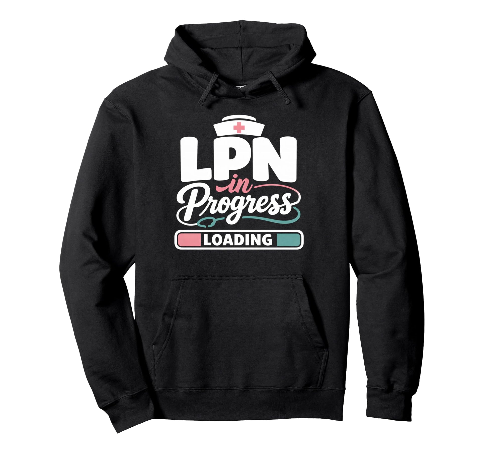 Lpn Nursing Degree Graduation Hoodie - Casual Everyday Wear Unisex - T-Shirt, Sweatshirt, Hoodie