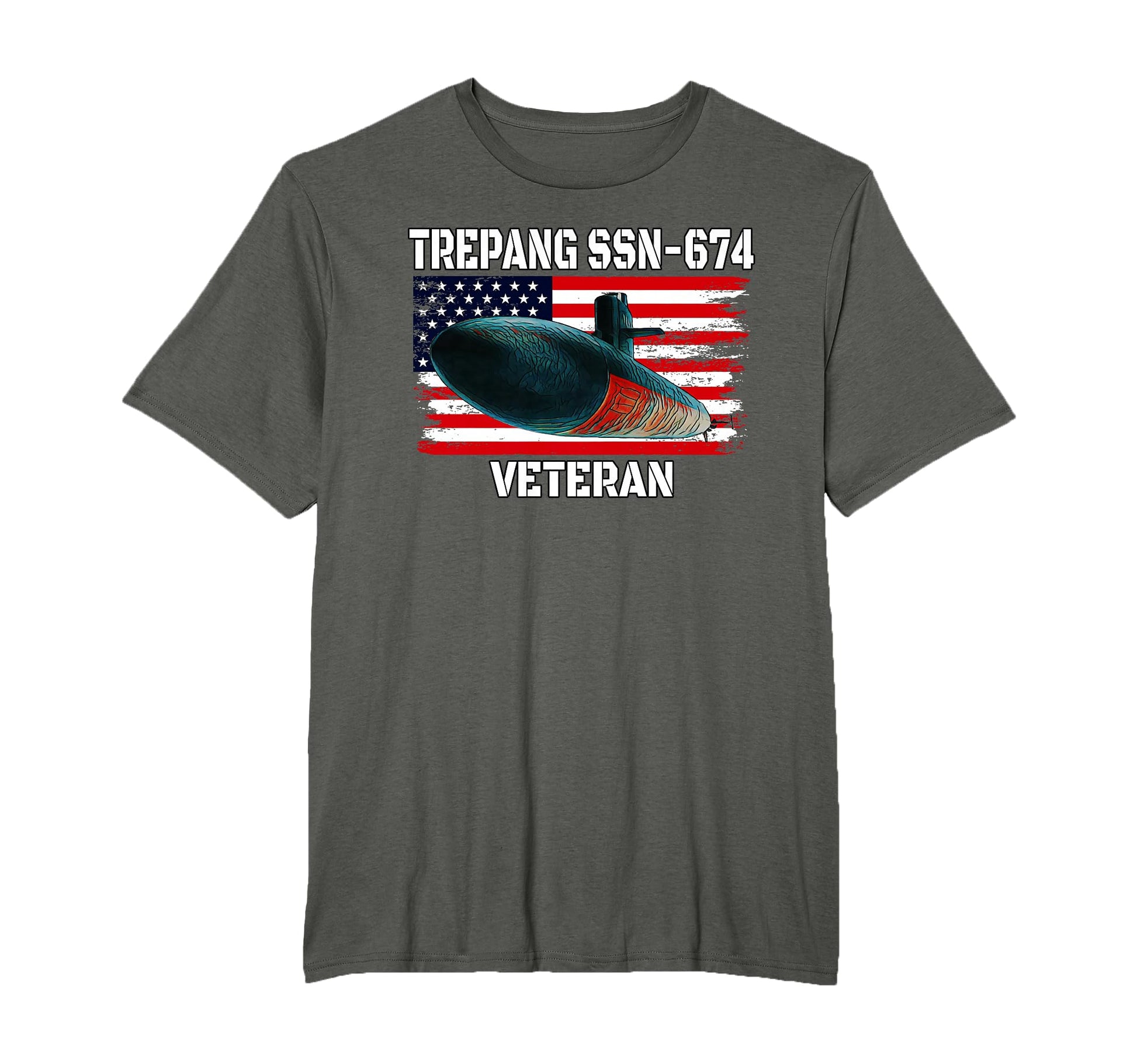 Submarine Uss Trepang Ssn 674 Veteran T-Shirt - Streetwear Style Unisex - T-Shirt, Sweatshirt, Hoodie