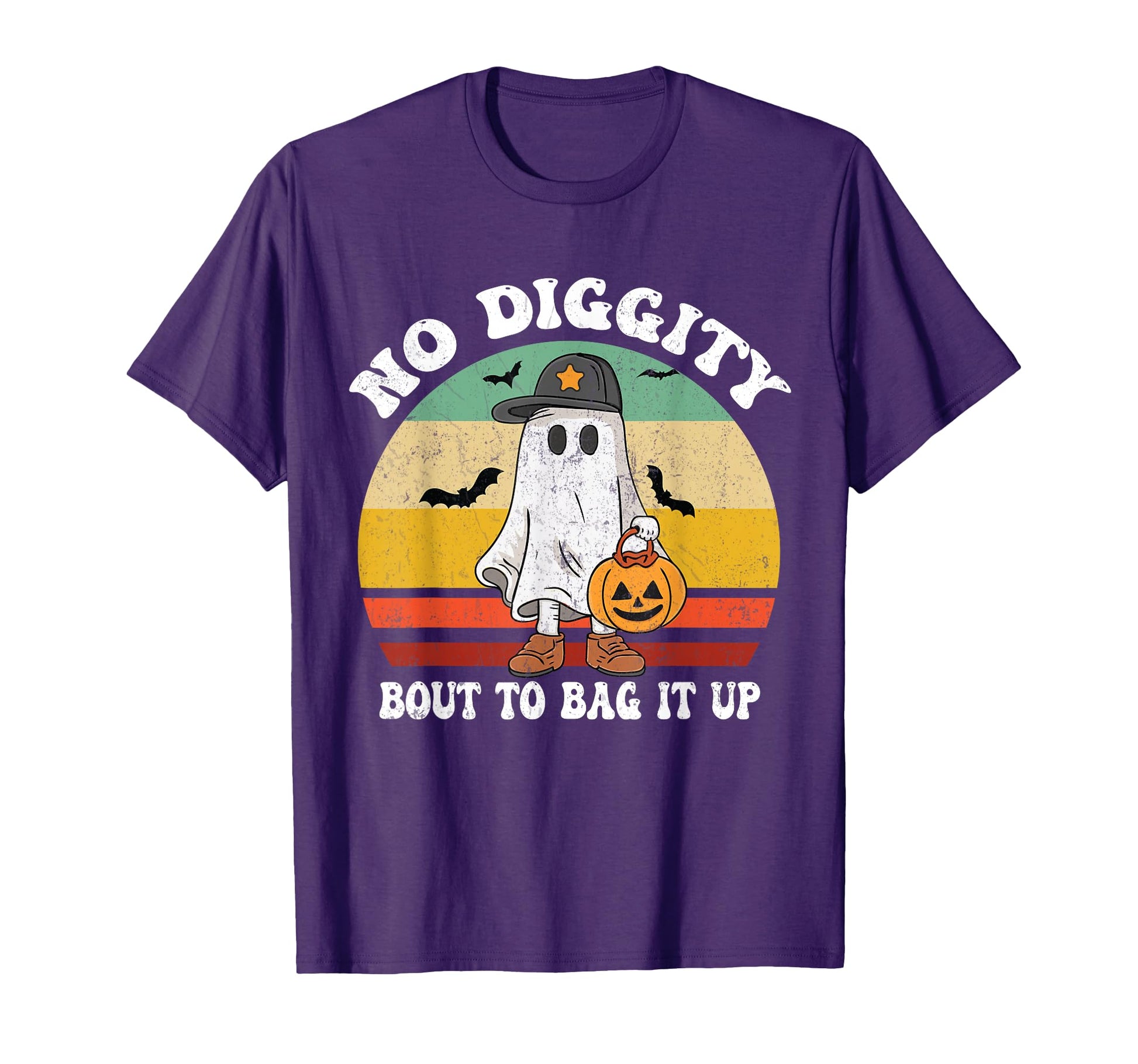 No Diggity Bout To Bag It Up Ghost T-Shirt - Unique Graphic Unisex - T-Shirt, Sweatshirt, Hoodie