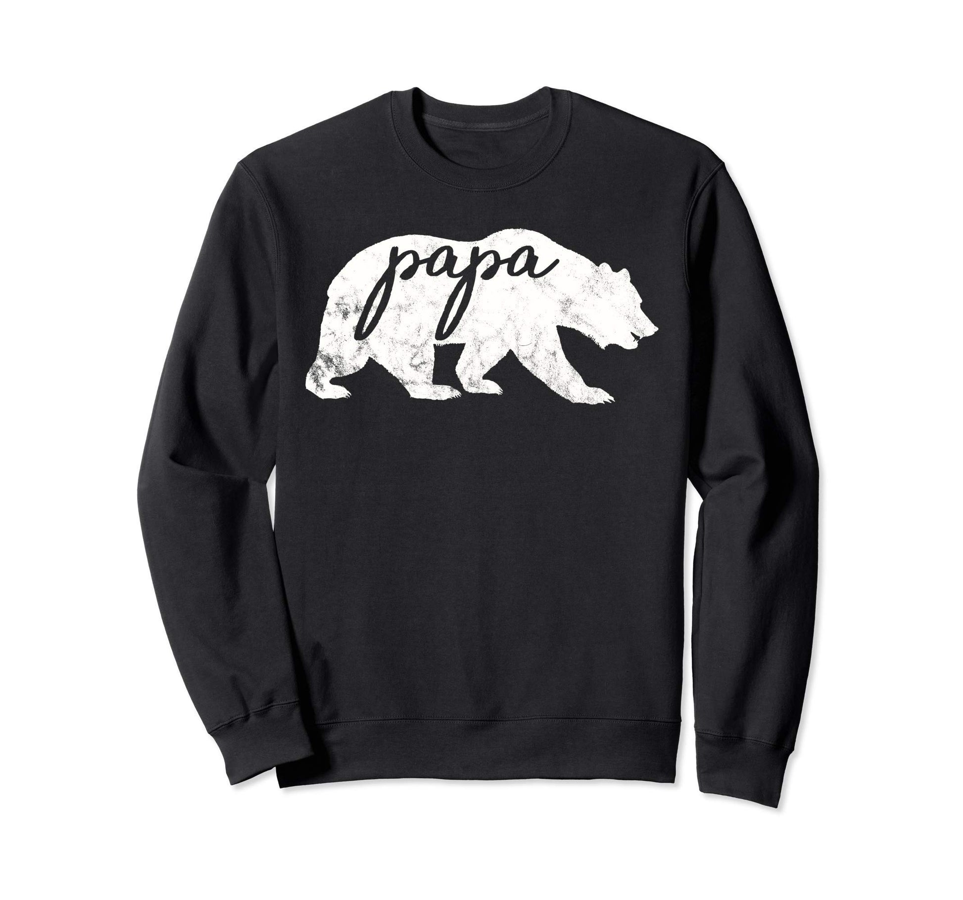 Papa Bear Funny Fathers Day Grandpa Sweatshirt - Unique Graphic for Adults - T-Shirt, Sweatshirt, Hoodie