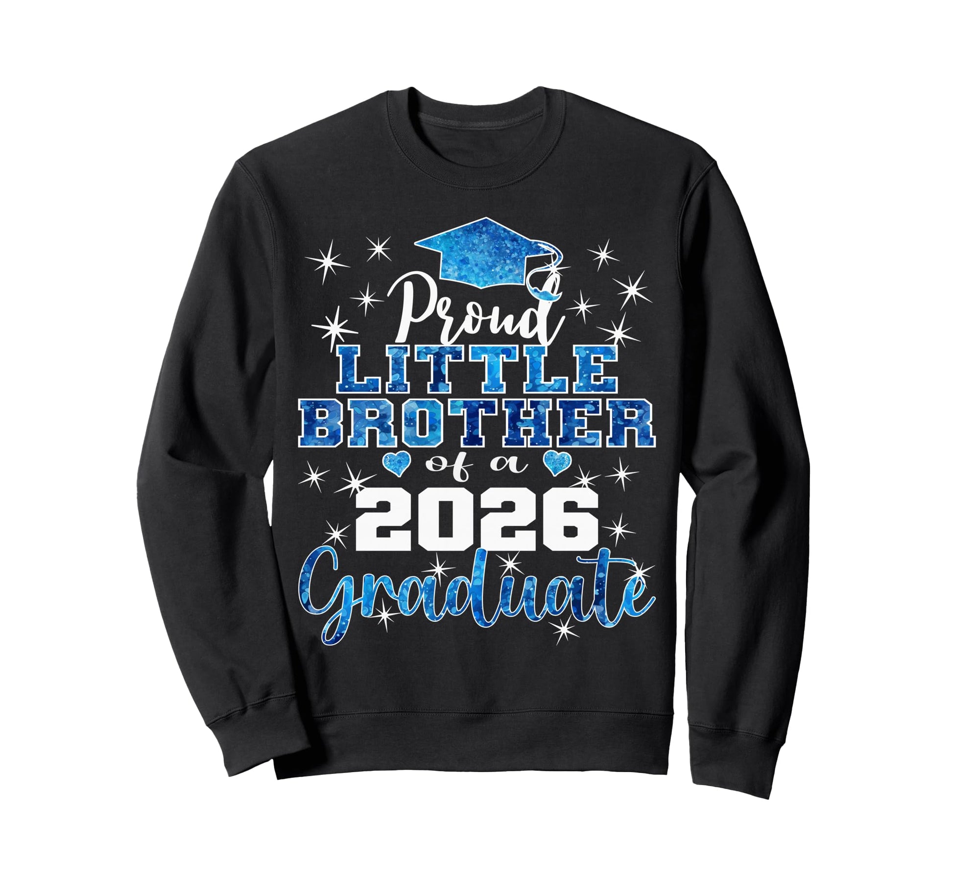 Super Proud Little Brother 2026 Sweatshirt - Minimalist Print Men Women - T-Shirt, Sweatshirt, Hoodie