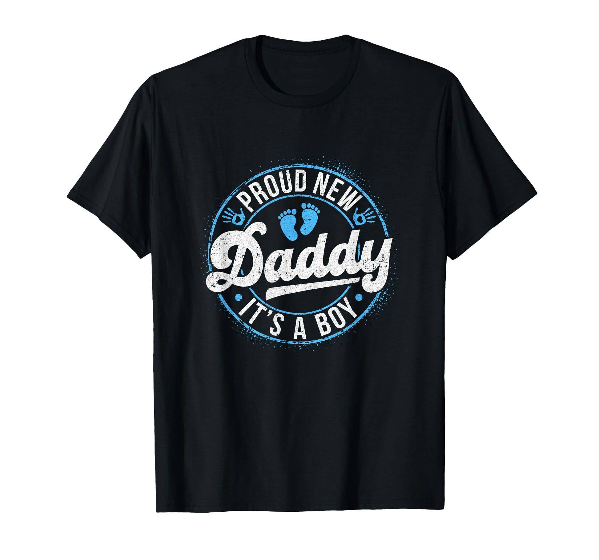 Proud New Daddy Its Fathers Day Dad To T-Shirt - Custom Art Print Unisex - T-Shirt, Sweatshirt, Hoodie