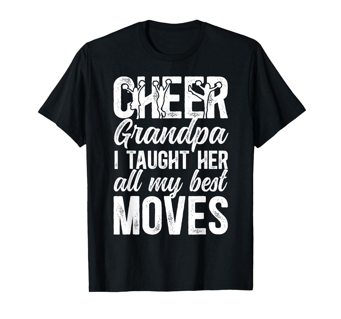 Cheer Grandpa Proud Grandpa Cheerleader T-Shirt - Graphic Print Men Women - T-Shirt, Sweatshirt, Hoodie