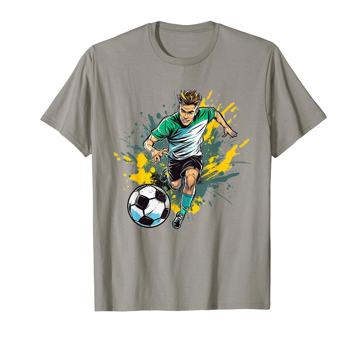 Soccer T-Shirt - Unique Graphic for Adults - T-Shirt, Sweatshirt, Hoodie