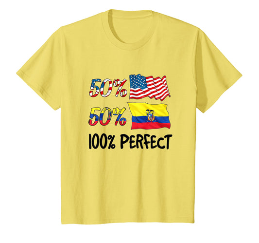 50 American 50 Ecuador 100 Ecuadorian T-Shirt - Streetwear Style Unisex - T-Shirt, Sweatshirt, Hoodie
