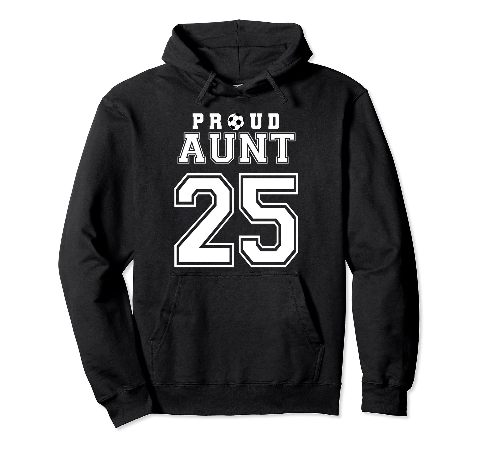 Number 25 Custom Proud Soccer Futbol Hoodie - Trendy Graphic for Adults - T-Shirt, Sweatshirt, Hoodie