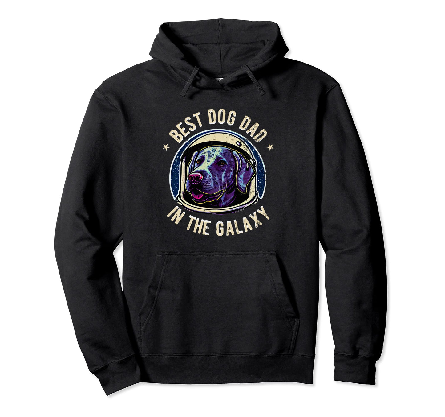 Best Labrador Dog Dad Galaxy Hoodie - Graphic Print Unisex - T-Shirt, Sweatshirt, Hoodie