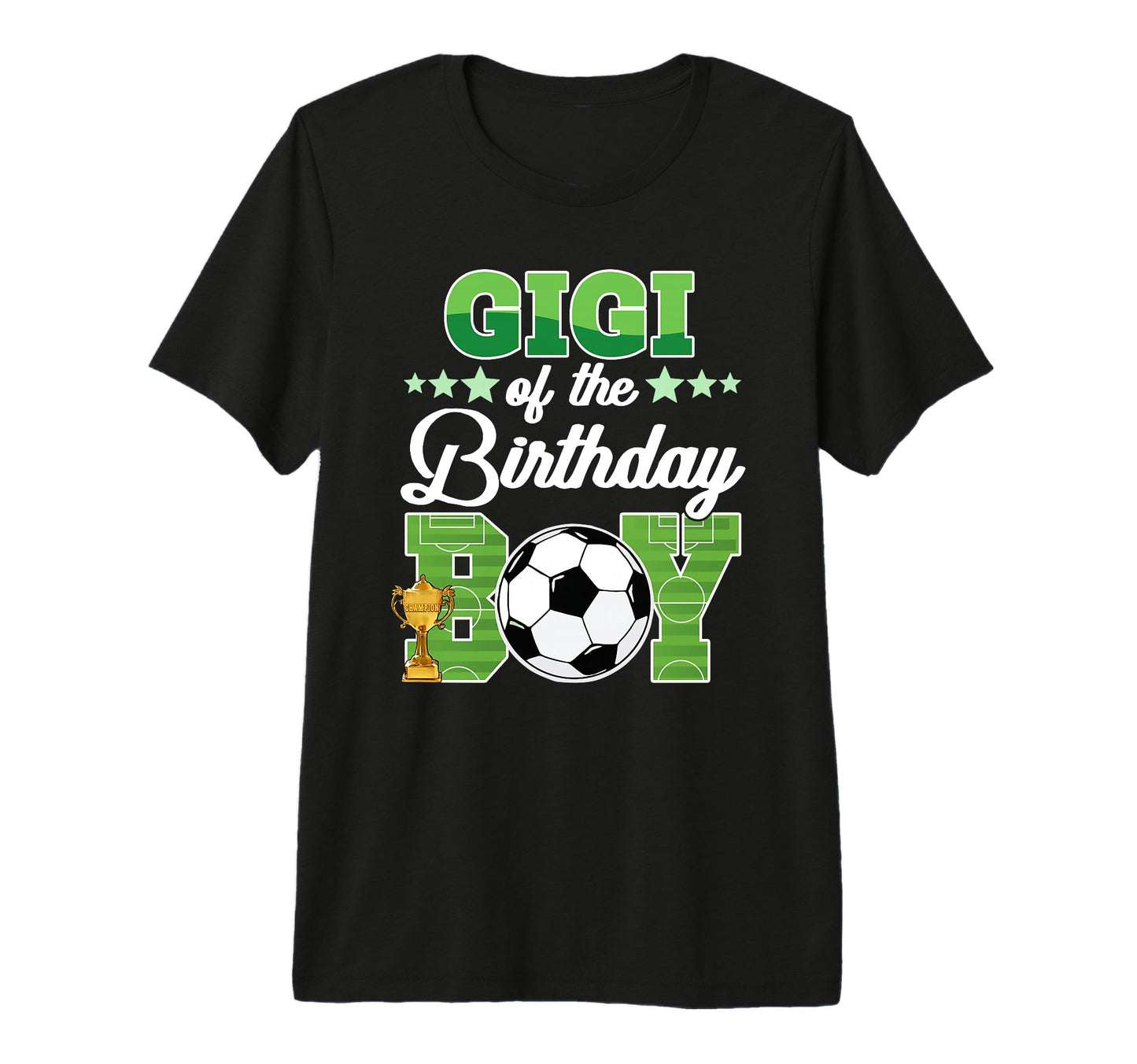 Soccer Gigi Birthday Party Soccer Family T-Shirt - Trendy Graphic Unisex - T-Shirt, Sweatshirt, Hoodie