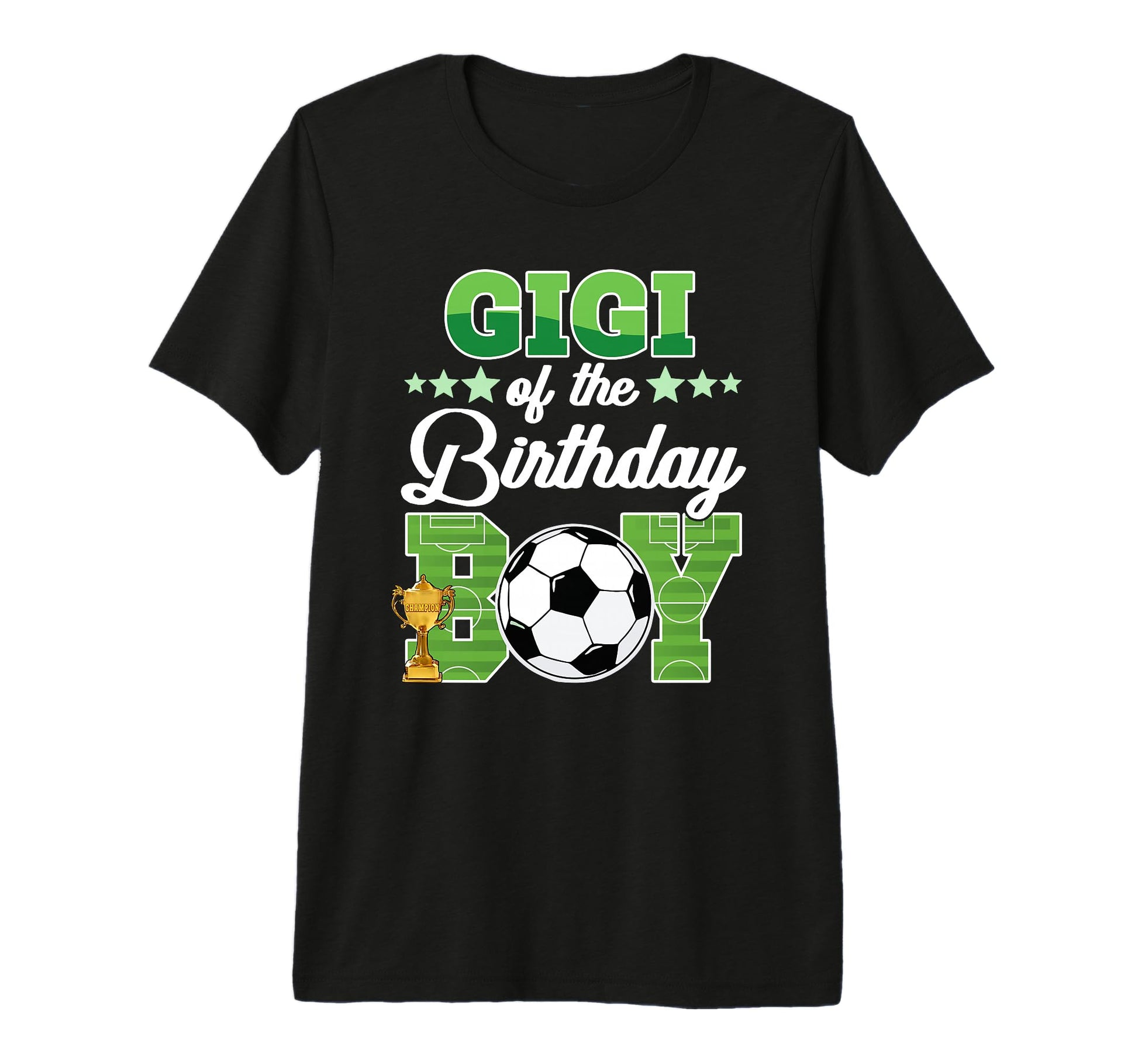 Soccer Gigi Birthday Party Soccer Family T-Shirt - Trendy Graphic Unisex - T-Shirt, Sweatshirt, Hoodie