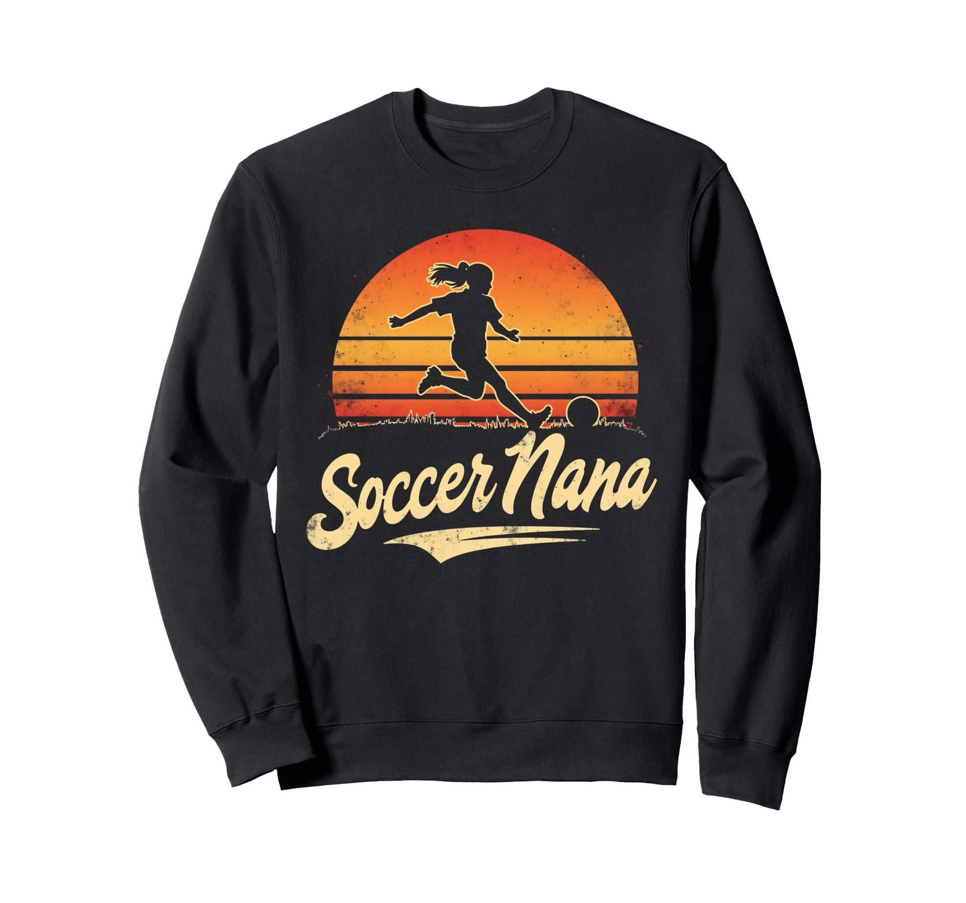 Proud Soccer Nana Funny Grandma Sweatshirt - Novelty Apparel for Adults - T-Shirt, Sweatshirt, Hoodie