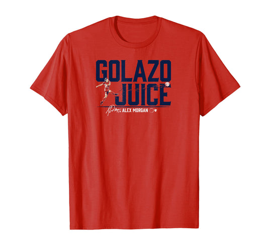 Alex Morgan Golazo Juice Uswntpa Usa T-Shirt - Streetwear Style Men Women - T-Shirt, Sweatshirt, Hoodie