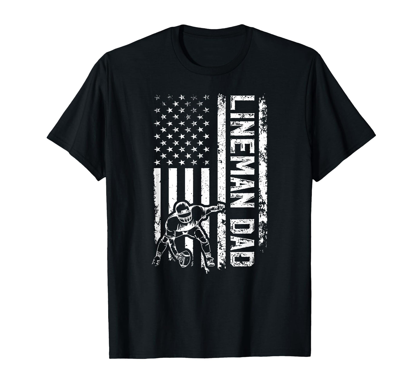 Football Line Dad Football Lineman Father T-Shirt - Unique Graphic Unisex - T-Shirt, Sweatshirt, Hoodie