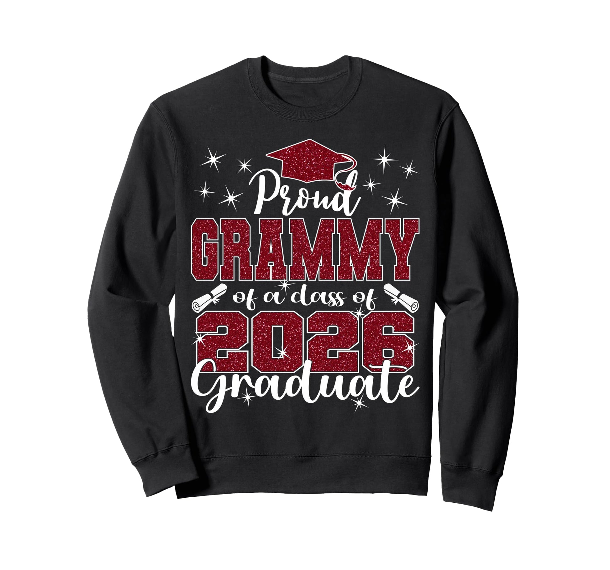 Super Proud Grammy 2026 Graduate Sweatshirt - Custom Art Print Men Women - T-Shirt, Sweatshirt, Hoodie
