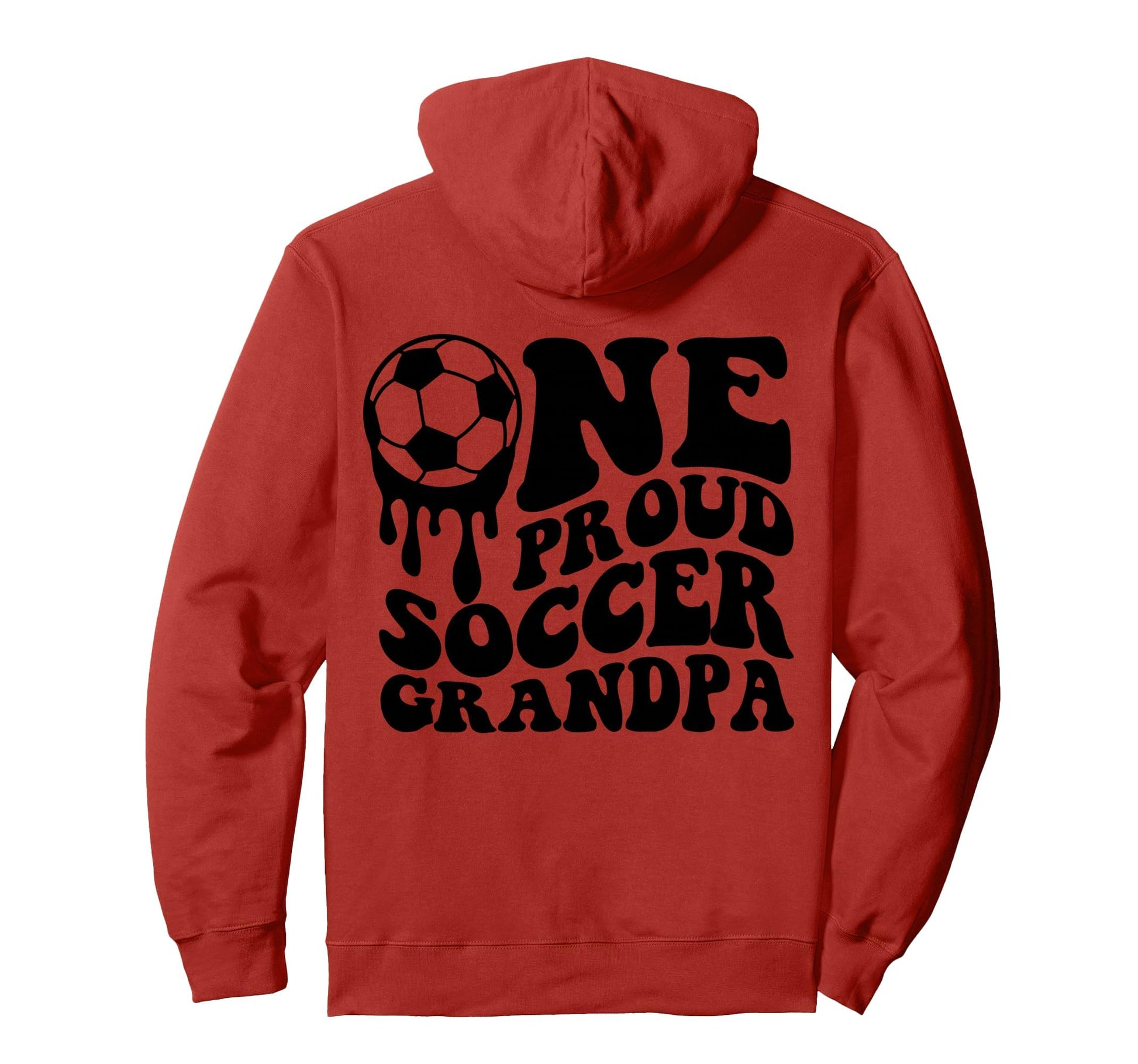 Proud Soccer Grandpa Soccer Ball Drip Hoodie - Streetwear Style Men Women - T-Shirt, Sweatshirt, Hoodie