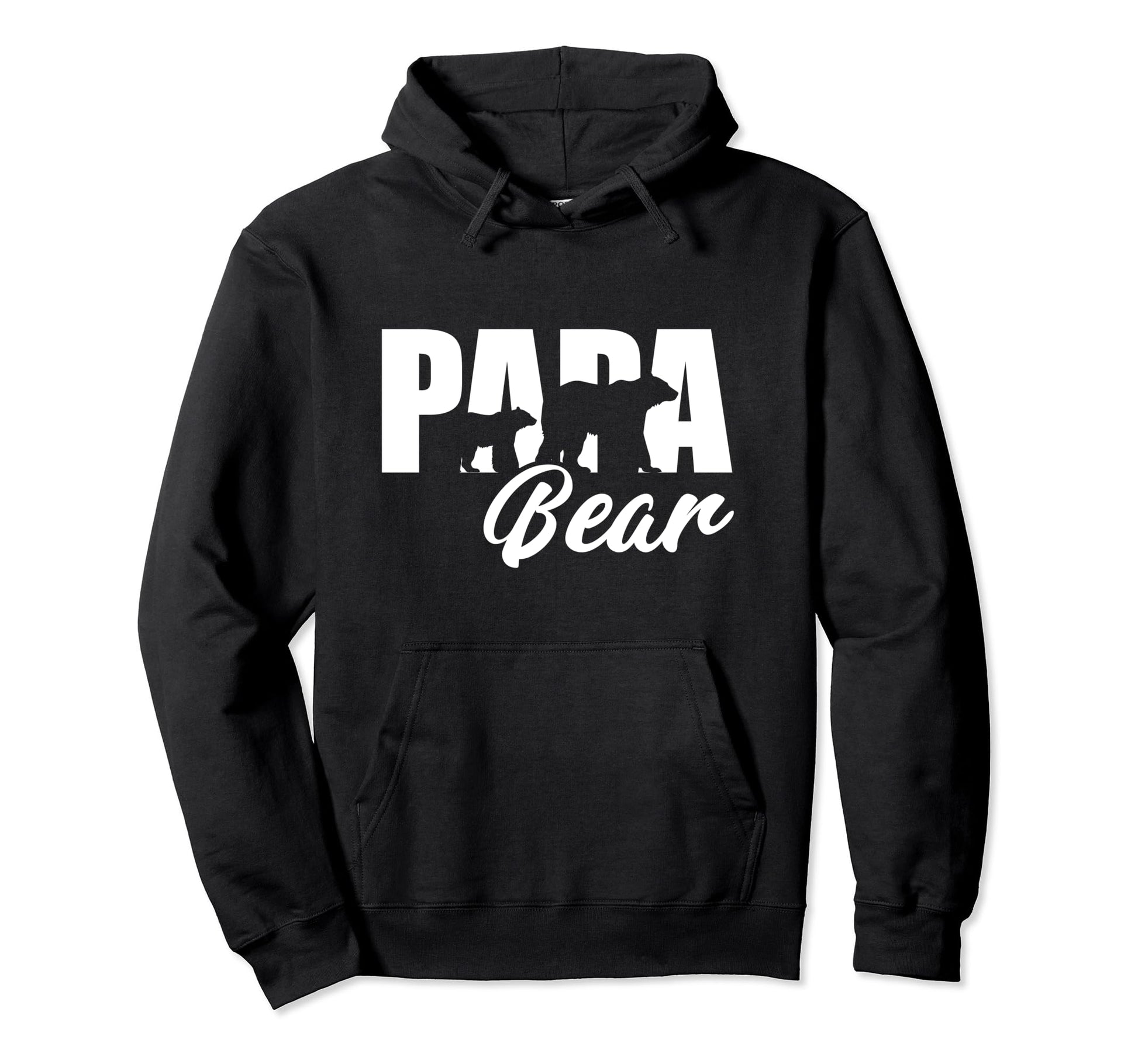 Papa Bear Dad Funny Fathers Day Hoodie - Trendy Graphic Men Women - T-Shirt, Sweatshirt, Hoodie