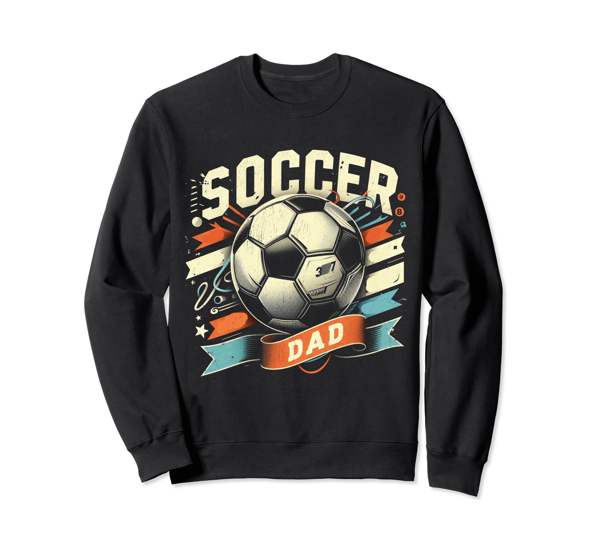 Soccer Dad Family Matching Dad Sweatshirt - Aesthetic Graphic Men Women - T-Shirt, Sweatshirt, Hoodie