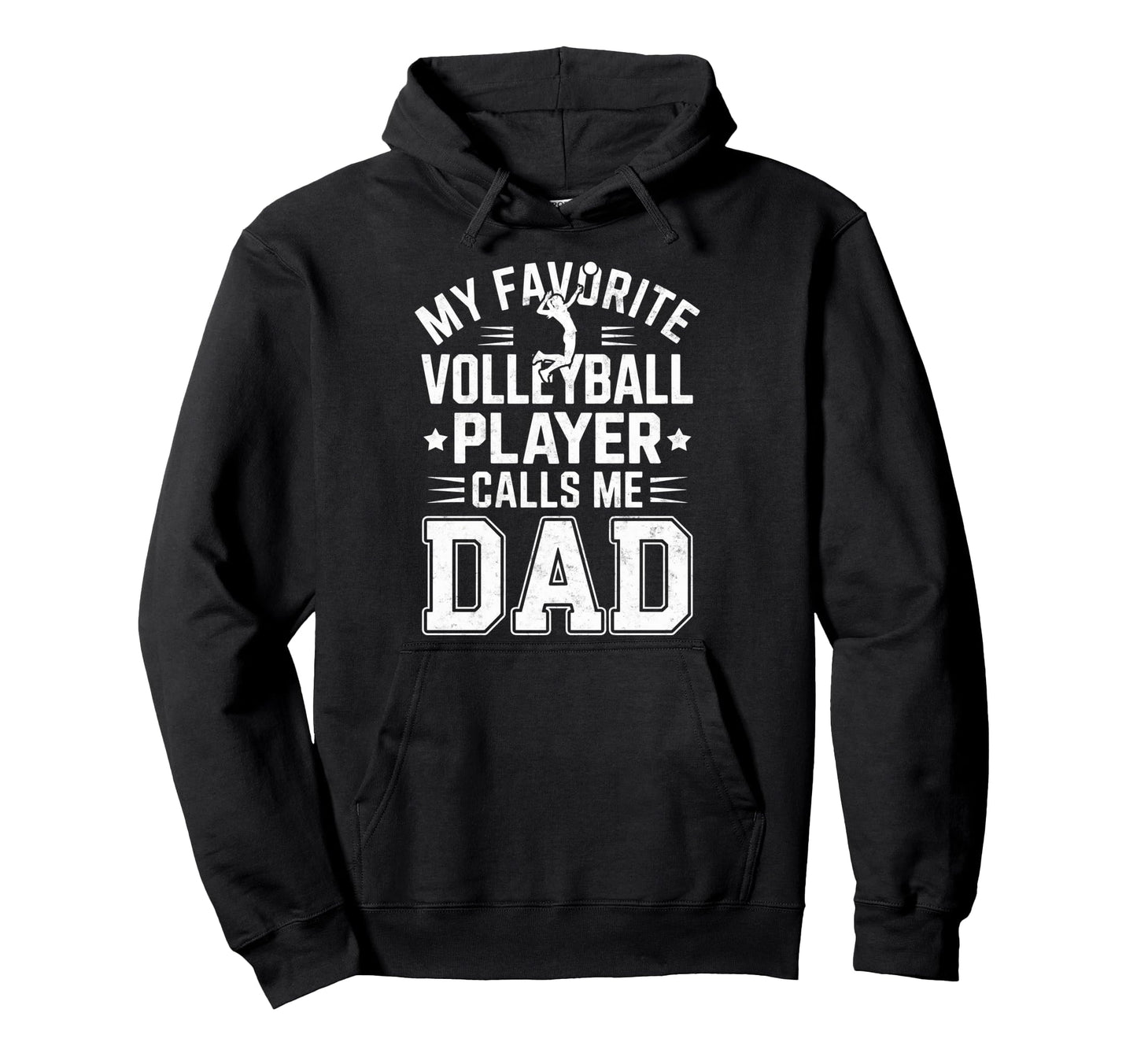 My Favorite Volleyball Player Call Me Hoodie - Fun Novelty Design Unisex - T-Shirt, Sweatshirt, Hoodie