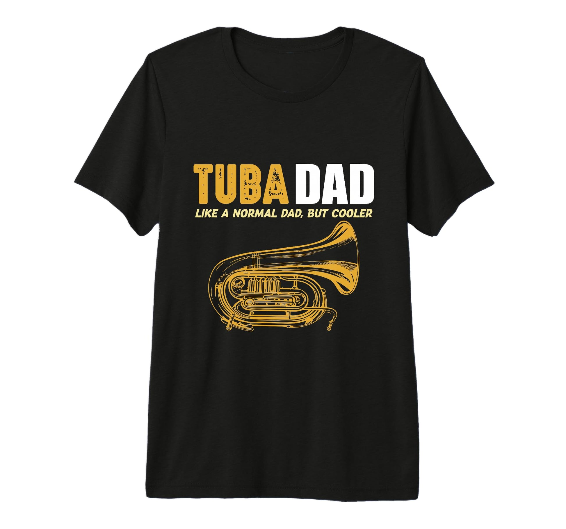Tuba Player Dad Definition Musician T-Shirt - Custom Art Print Men Women - T-Shirt, Sweatshirt, Hoodie