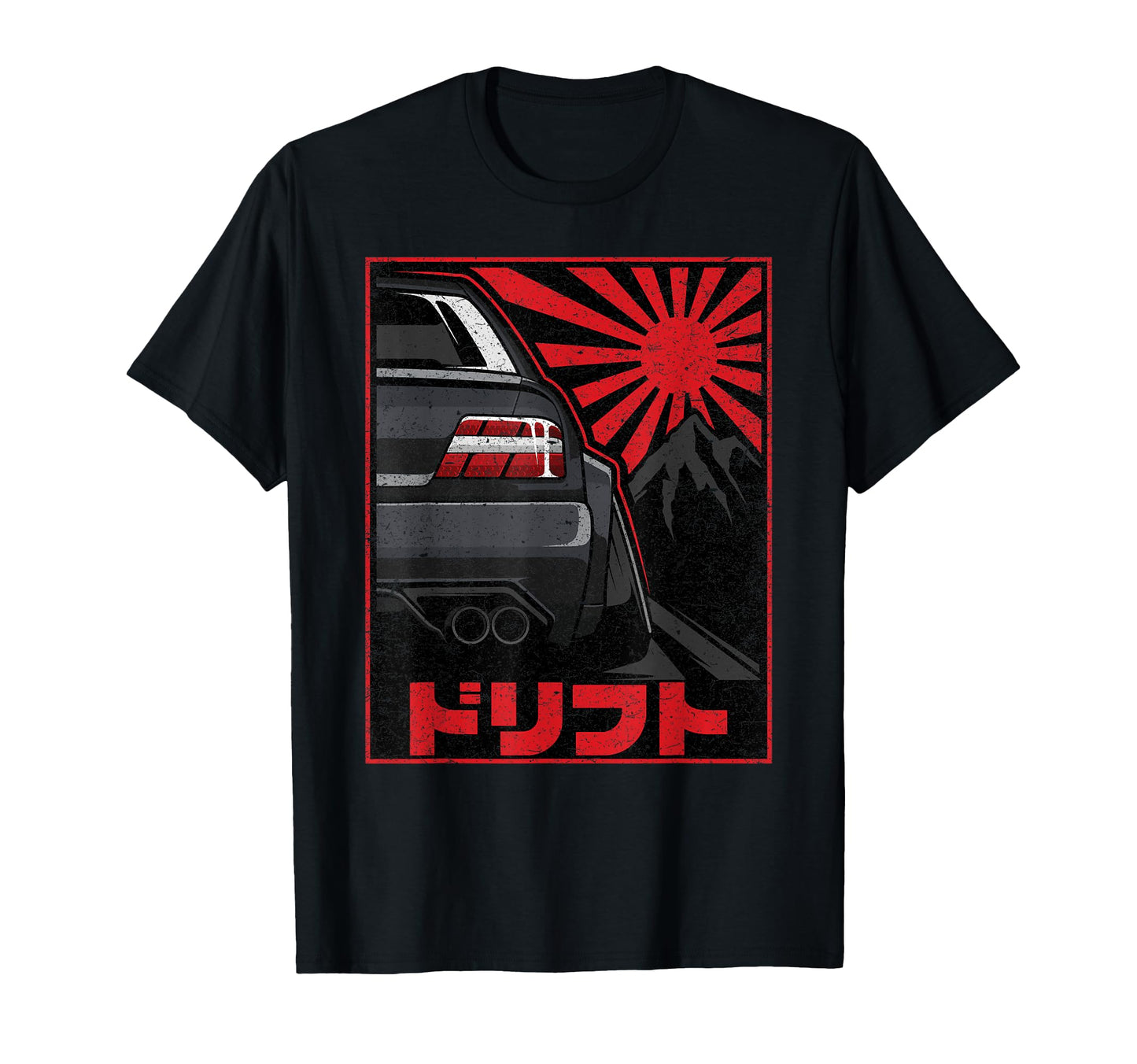 Jdm Tokyo Japan Drift Race Car Tuning T-Shirt - Fun Novelty Design Unisex - T-Shirt, Sweatshirt, Hoodie