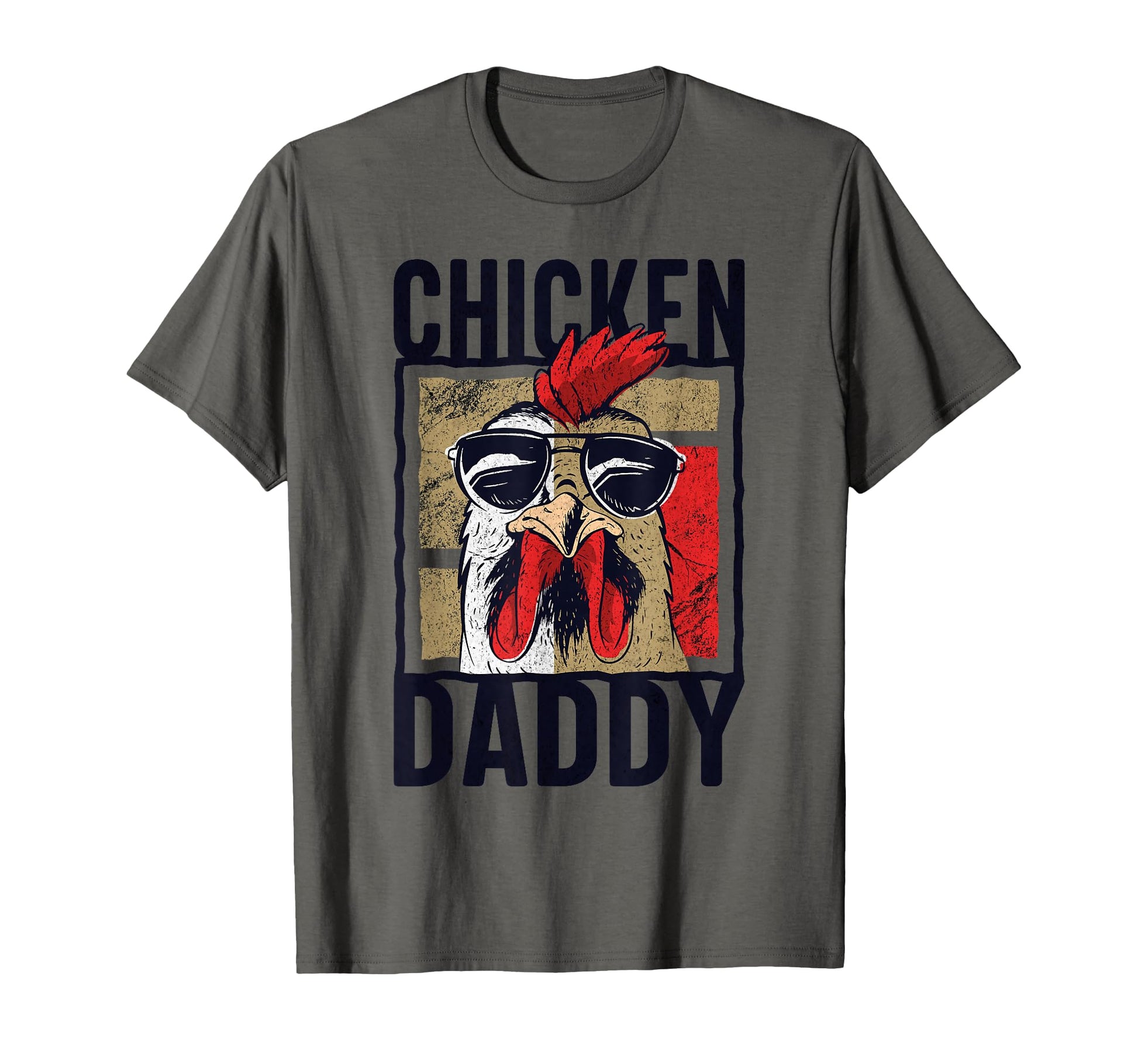 Chicken Daddy Fun Every Rooster Basket T-Shirt - Fun Novelty Design Unisex - T-Shirt, Sweatshirt, Hoodie