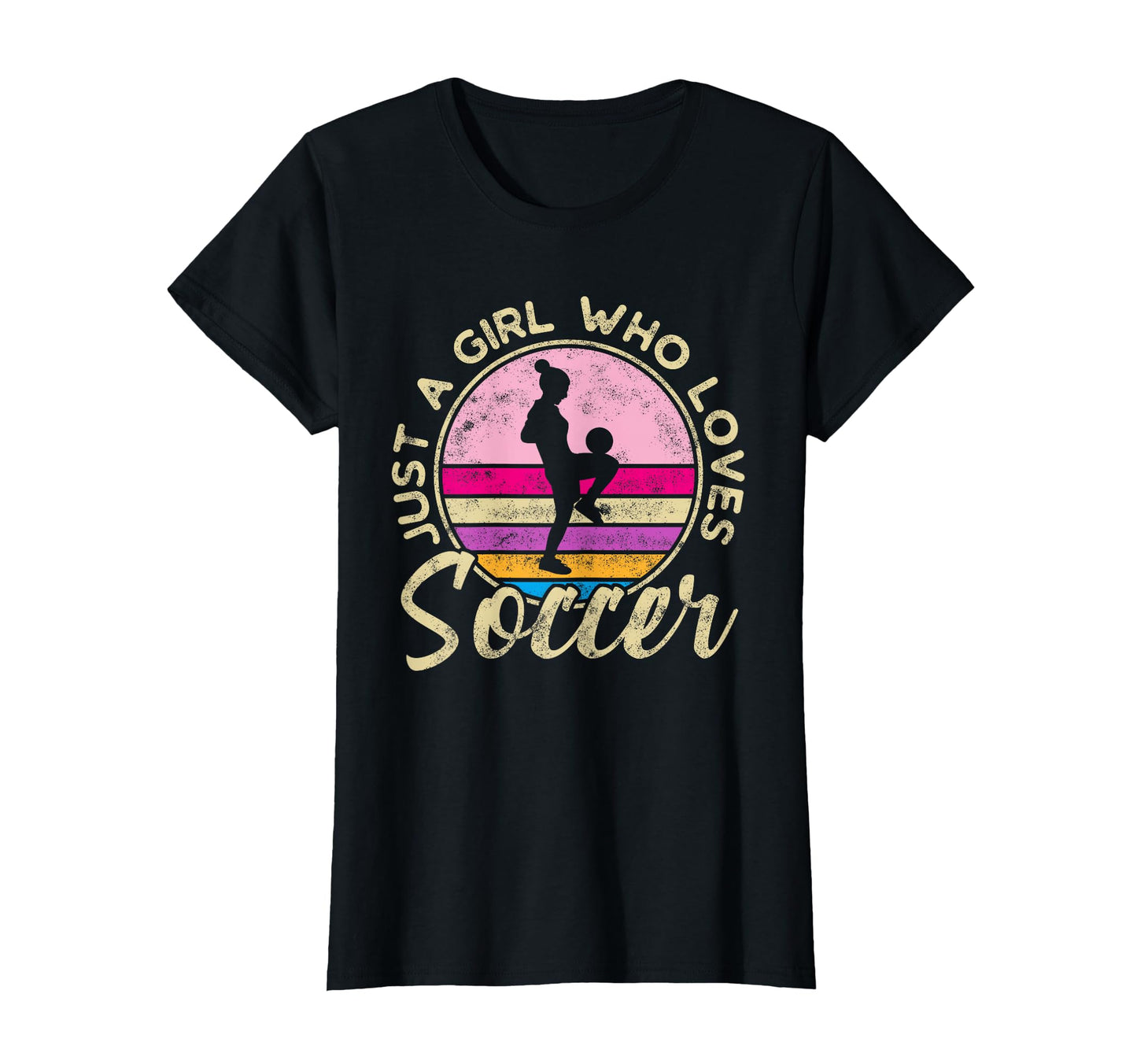 Just Who Loves Soccer Soccer T-Shirt - Fun Novelty Design for Adults - T-Shirt, Sweatshirt, Hoodie