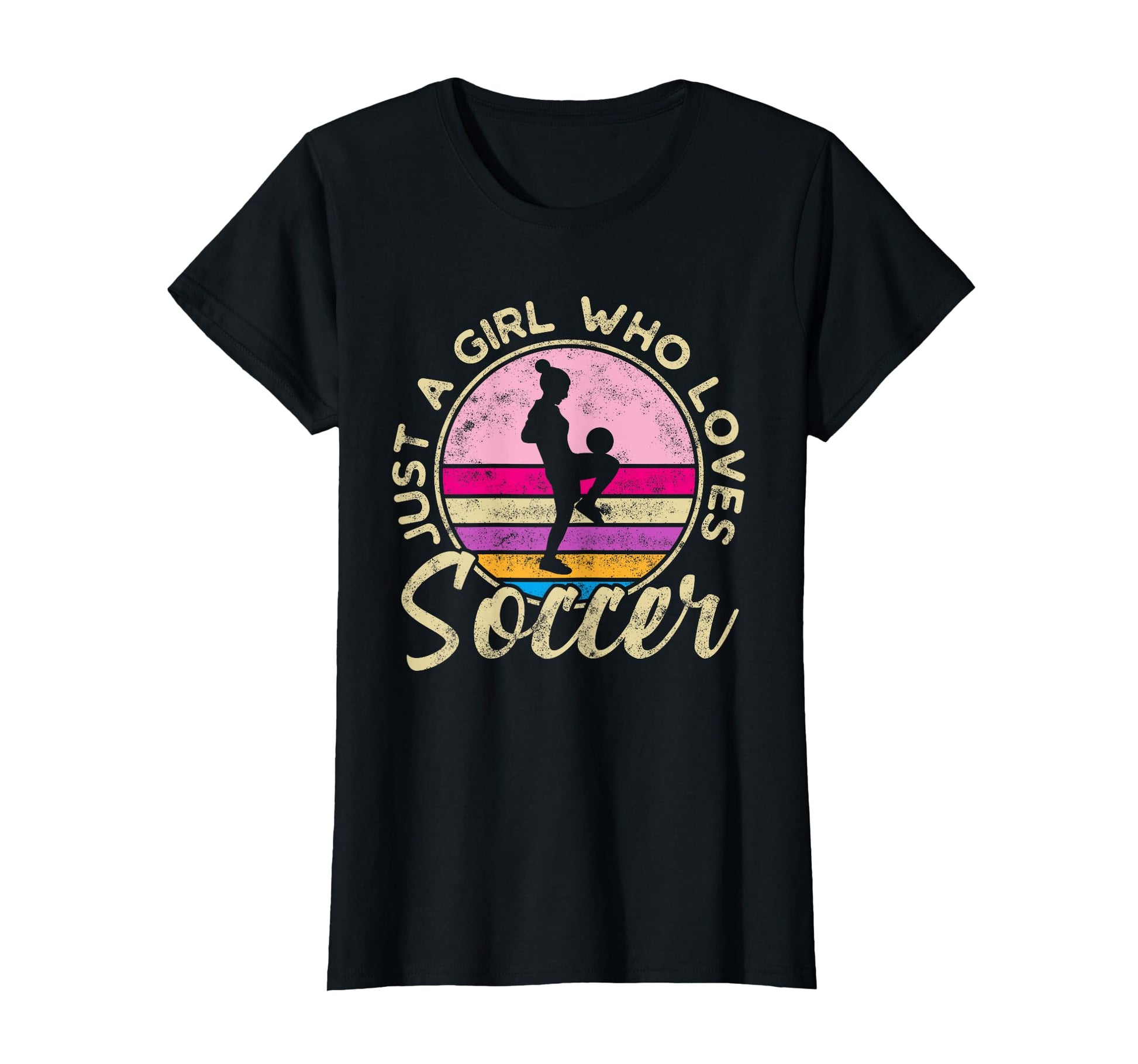 Just Who Loves Soccer Soccer T-Shirt - Fun Novelty Design for Adults - T-Shirt, Sweatshirt, Hoodie