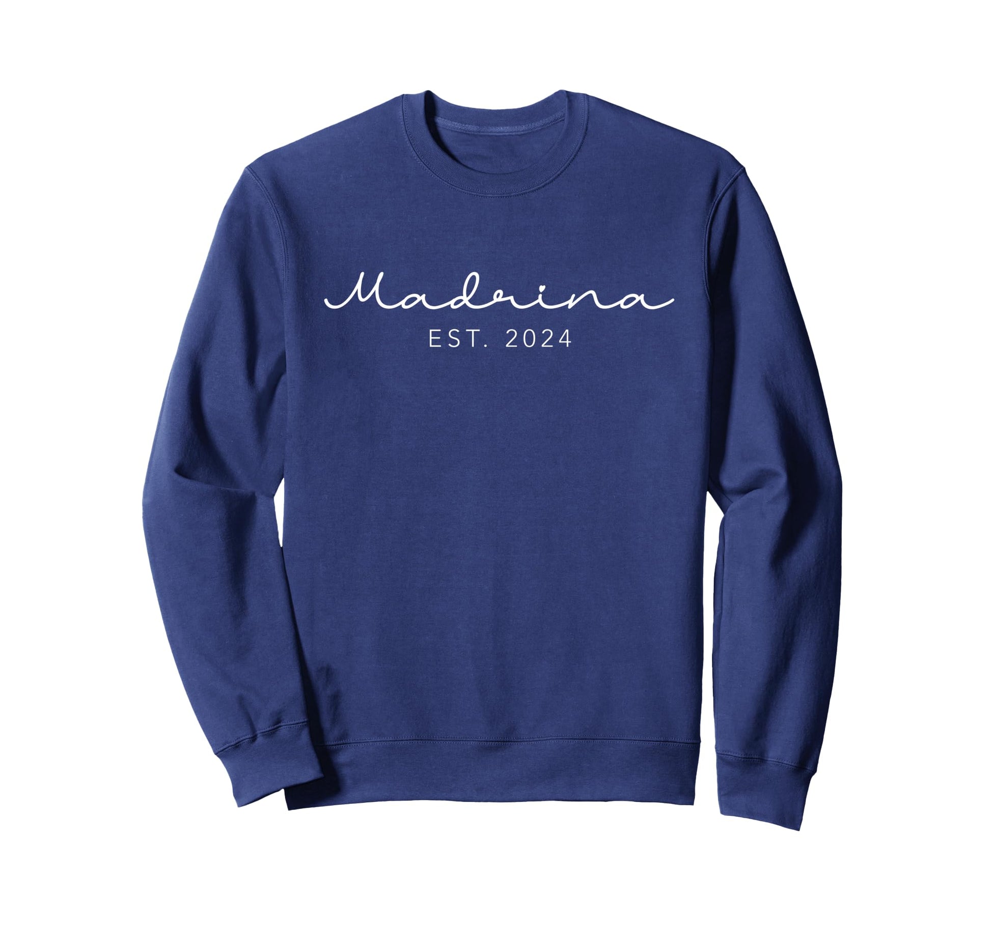 Madrina Est 2024 Godmother Spanish Sweatshirt - Novelty Apparel for Adults - T-Shirt, Sweatshirt, Hoodie