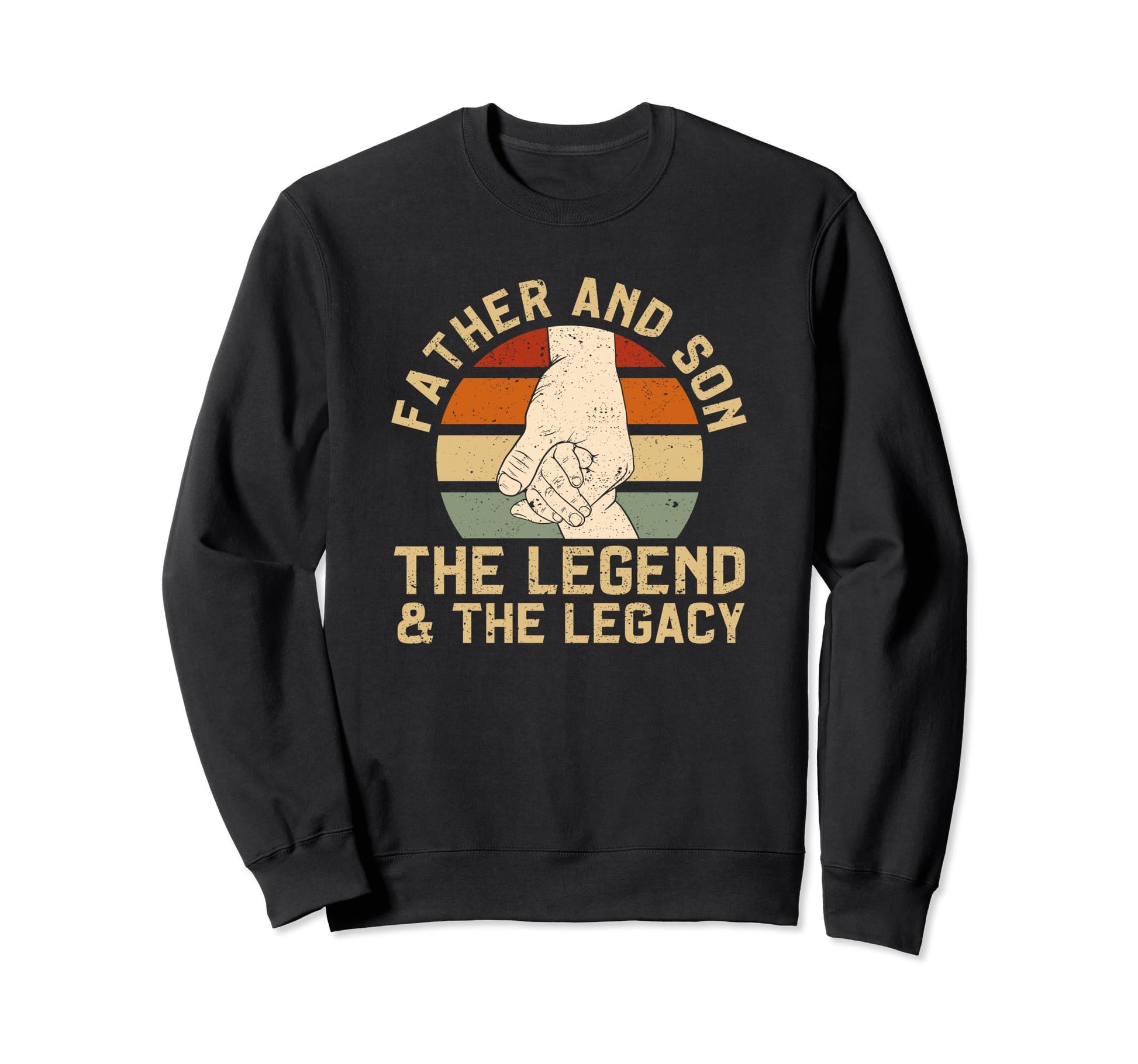 Father And Son Legend Legacy Sweatshirt - Custom Art Print for Adults - T-Shirt, Sweatshirt, Hoodie