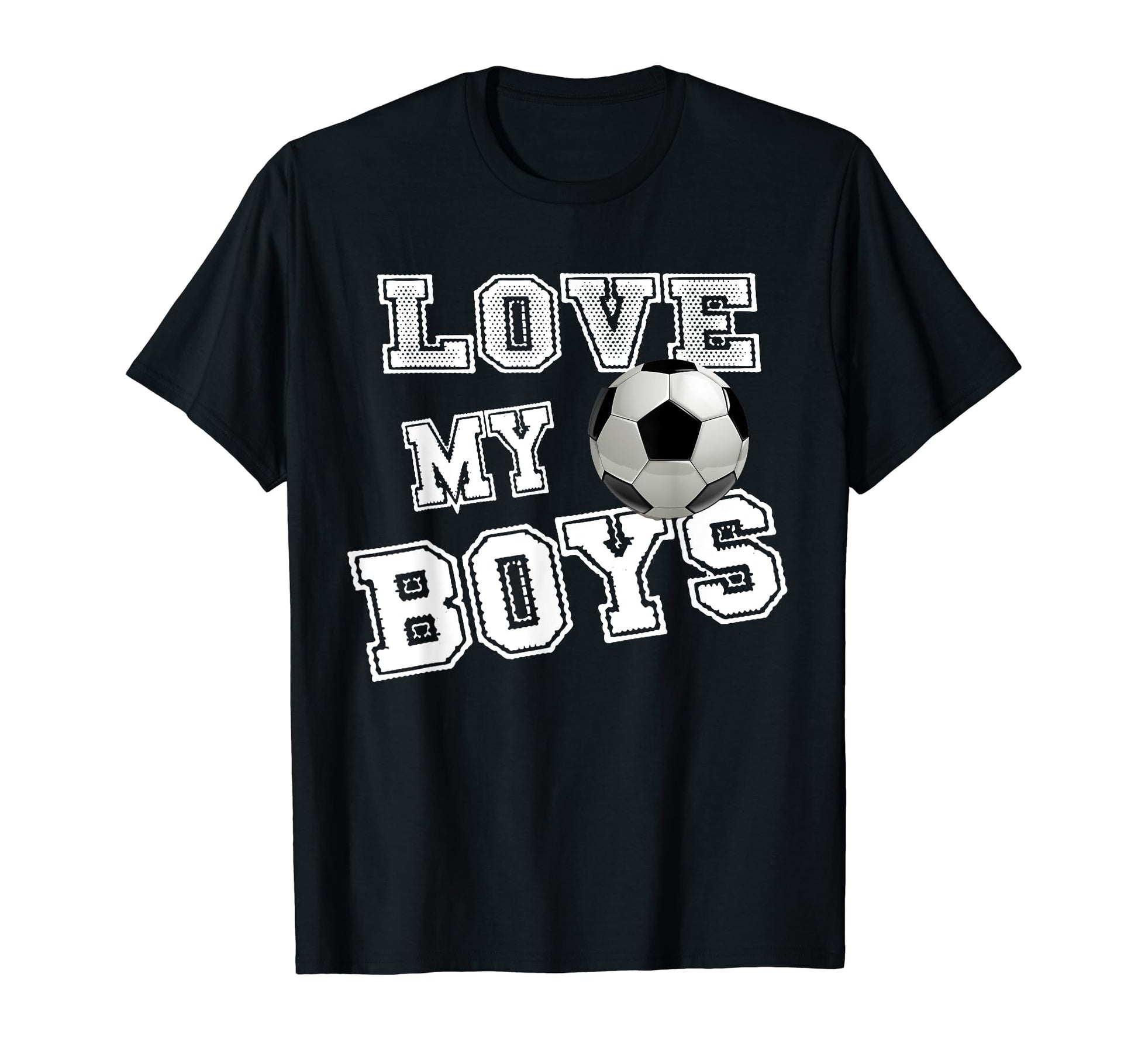 I Love My Soccer Shirts Mom Soccer Mom T T-Shirt - Trendy Graphic Unisex - T-Shirt, Sweatshirt, Hoodie