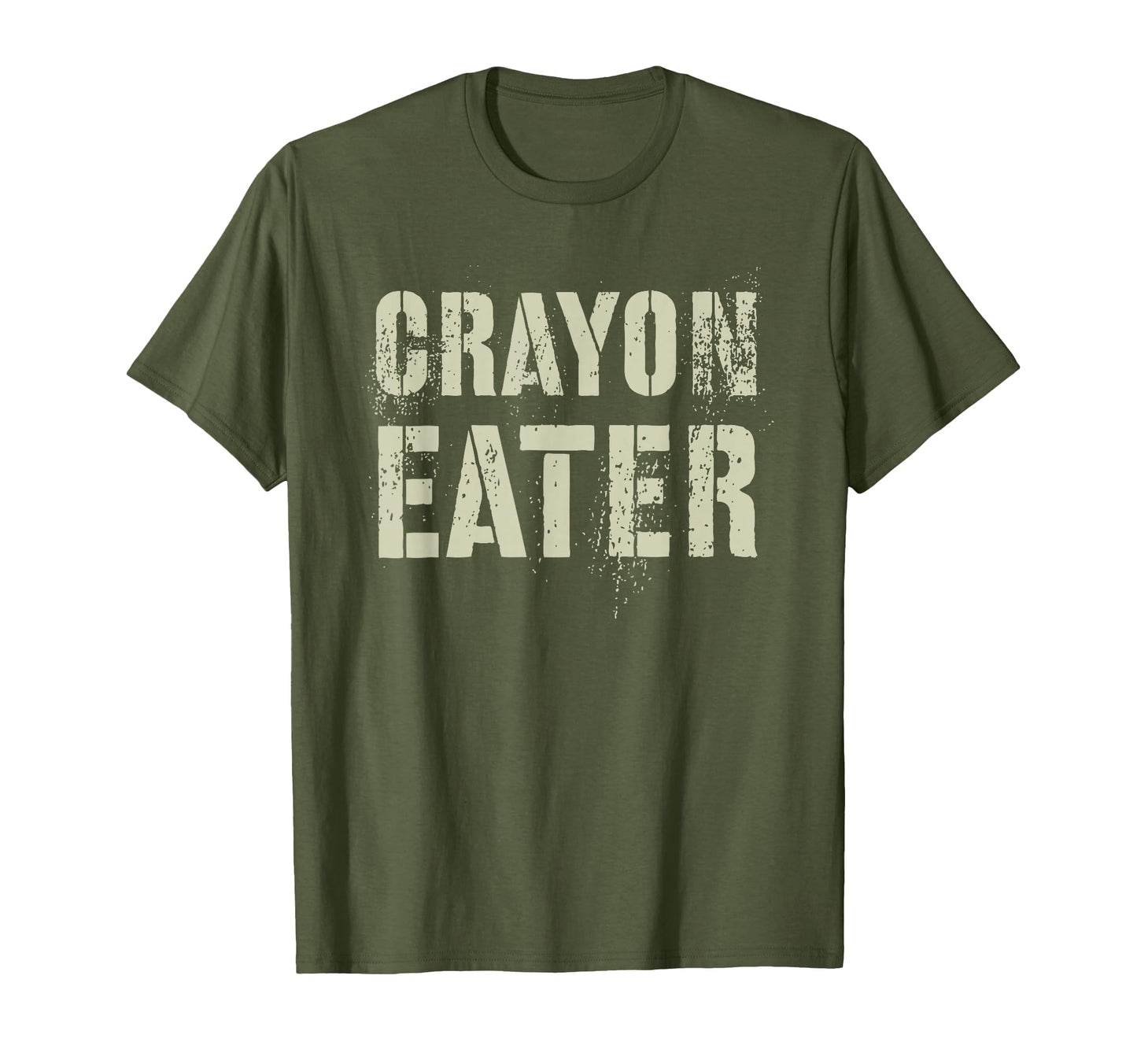 Funny Crayon Eater Proud Military Dad T-Shirt - Custom Art Print Men Women - T-Shirt, Sweatshirt, Hoodie