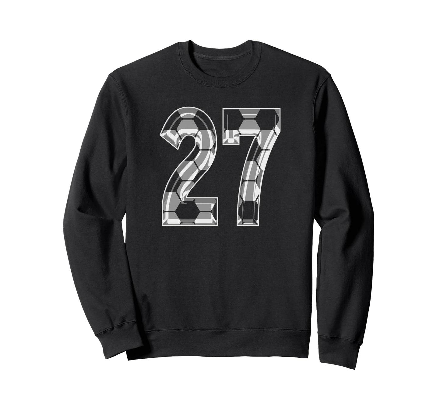 Soccer Number 27 Favorite Player Sweatshirt - Casual Everyday Wear Unisex - T-Shirt, Sweatshirt, Hoodie