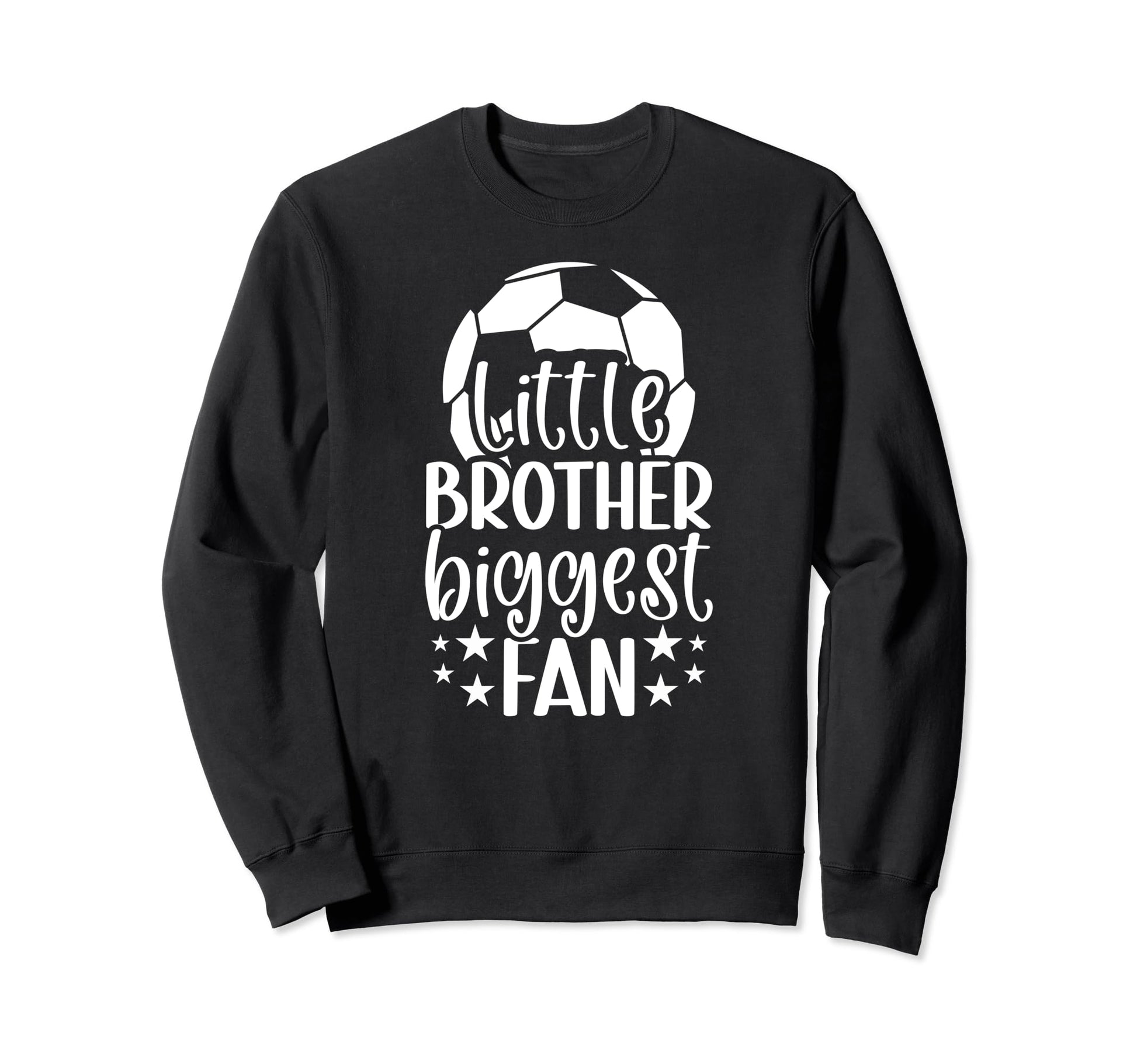 Little Brother Soccer Brother Sweatshirt - Minimalist Print for Adults - T-Shirt, Sweatshirt, Hoodie