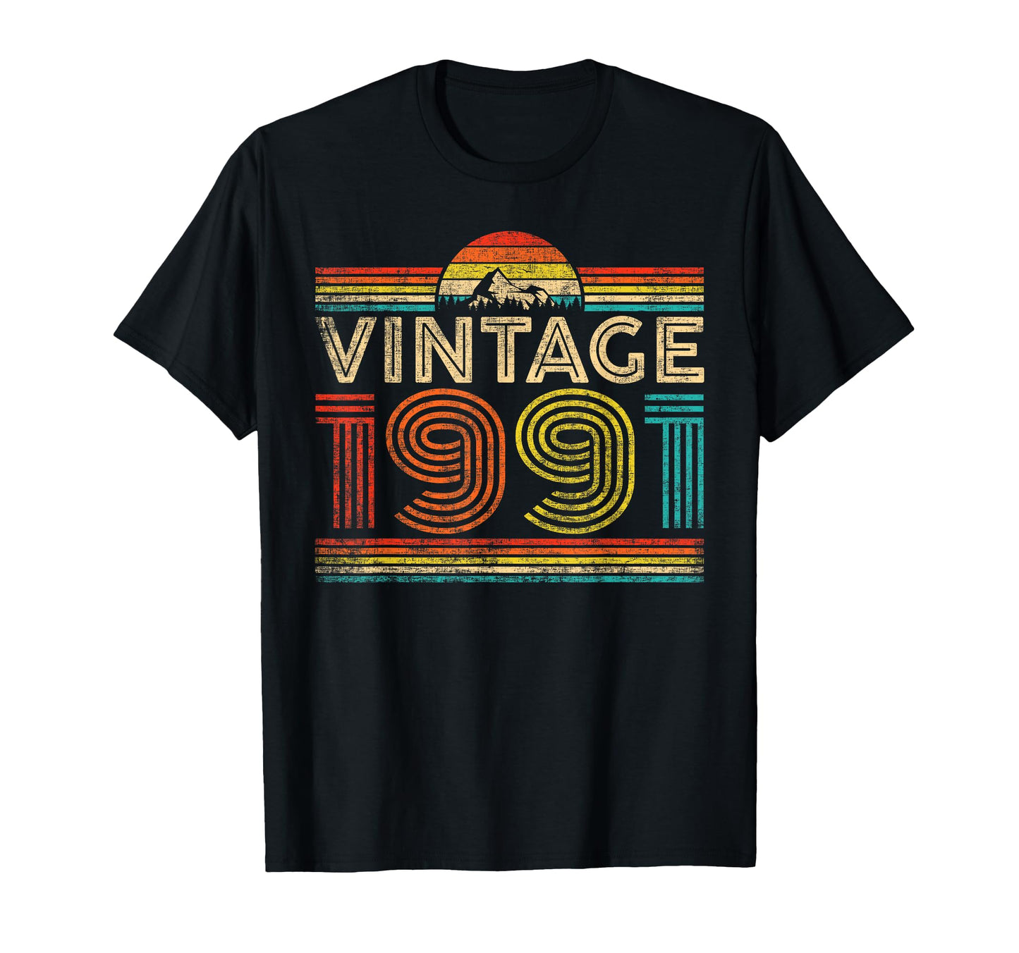 1991 Year 1991 Birthday T-Shirt - Trendy Graphic Men Women - T-Shirt, Sweatshirt, Hoodie