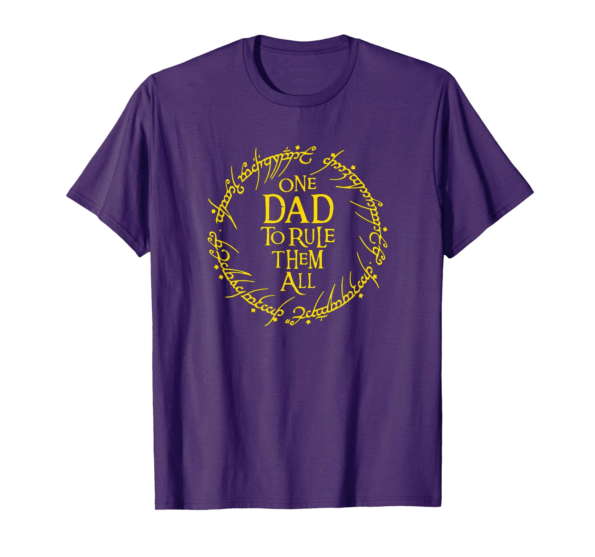 One Dad To Rule Them All T-Shirt - Minimalist Print Unisex - T-Shirt, Sweatshirt, Hoodie