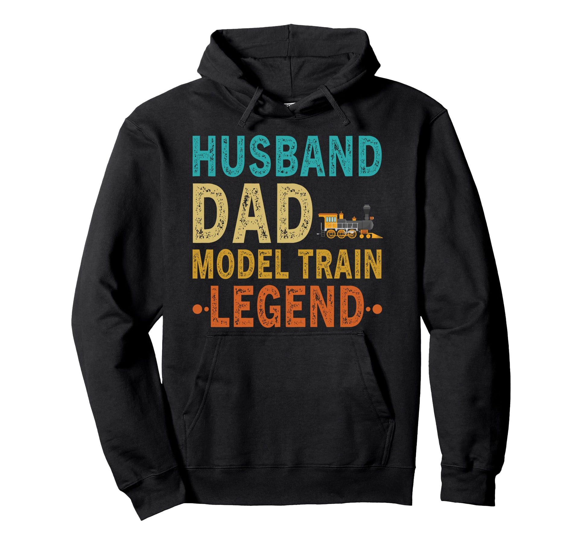 Funny Model Railroad Husband Dad Model Hoodie - Custom Art Print Unisex - T-Shirt, Sweatshirt, Hoodie