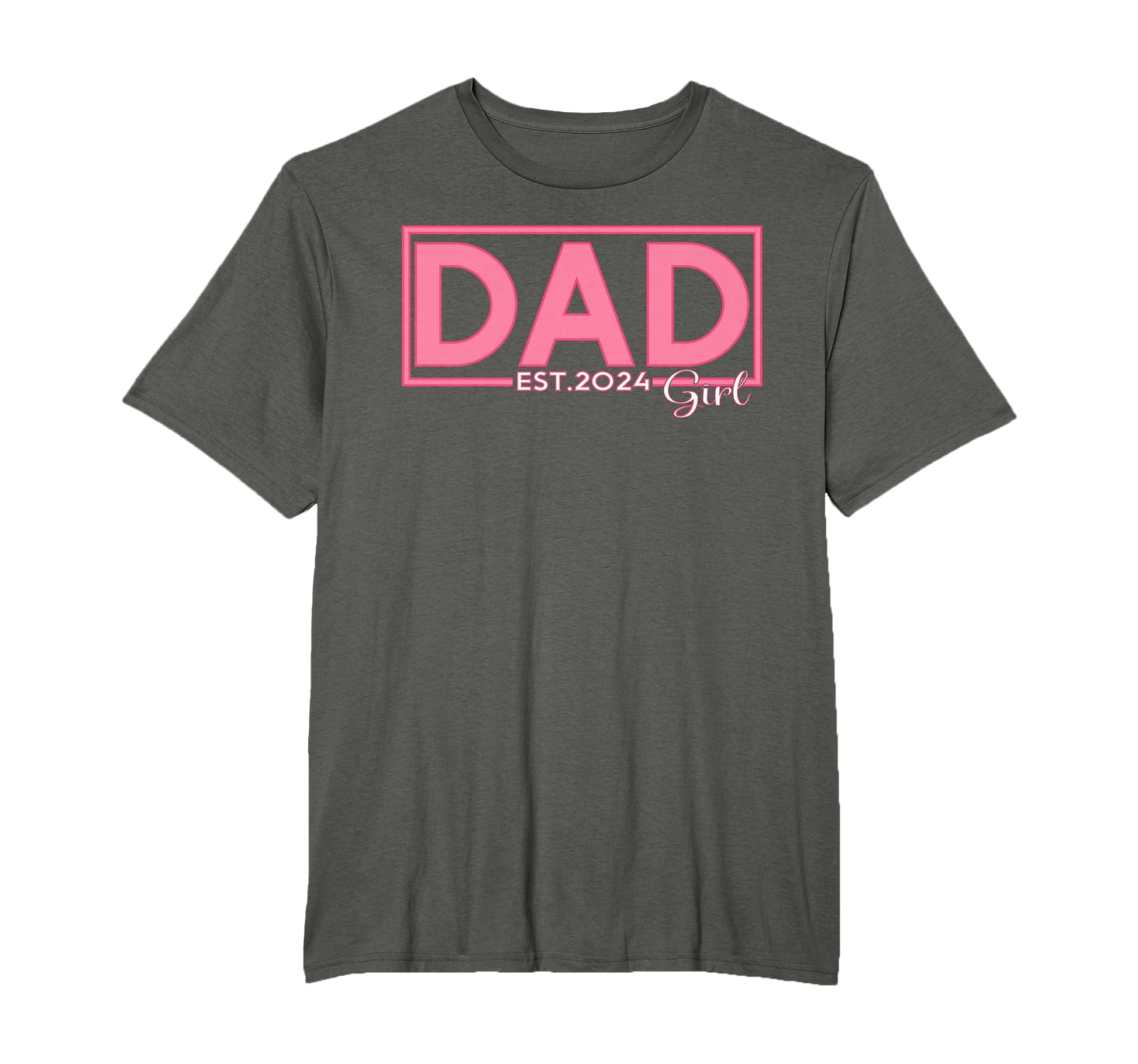 Dad Est 2024 New Father Dad Established T-Shirt - Custom Art Print Unisex - T-Shirt, Sweatshirt, Hoodie