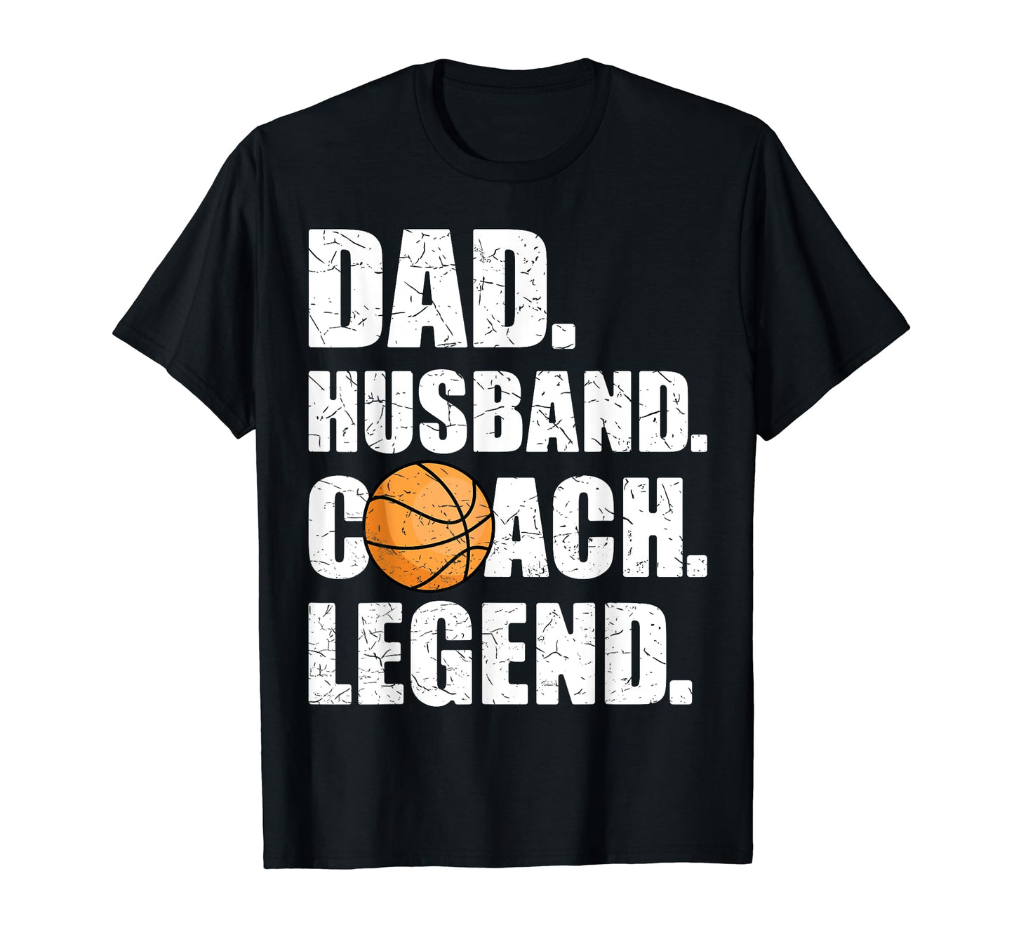 Mens Dad Husband Coach Legend Father T-Shirt - Graphic Print for Adults - T-Shirt, Sweatshirt, Hoodie