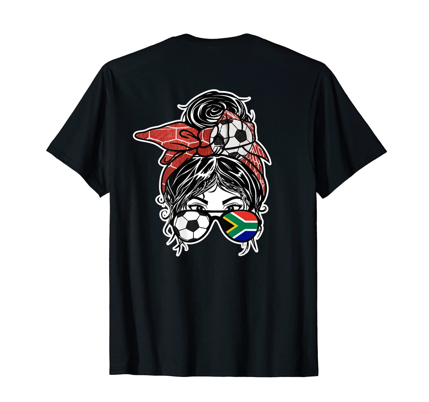 Messy Bun Hair South African T-Shirt - Casual Everyday Wear for Adults - T-Shirt, Sweatshirt, Hoodie