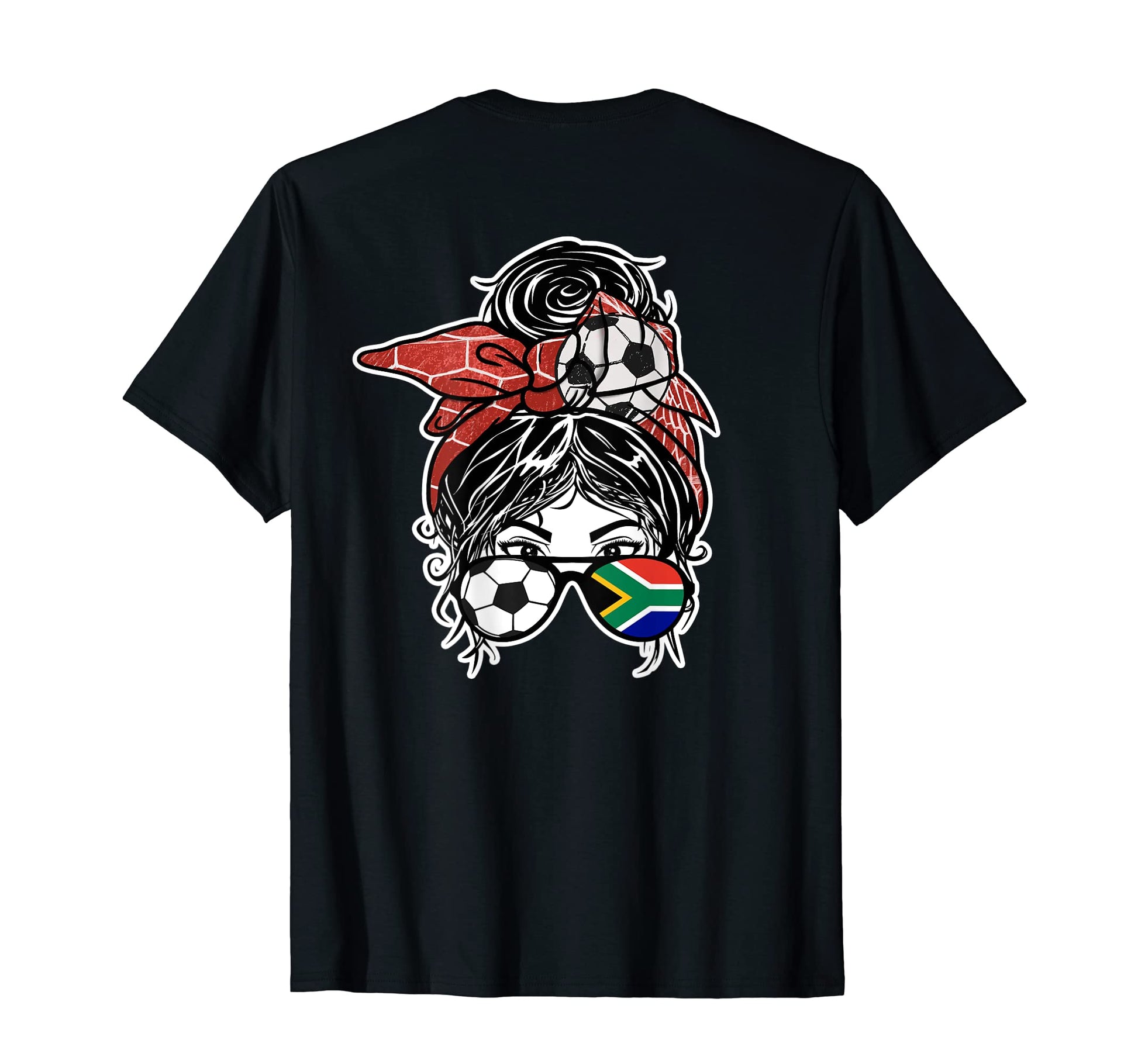 Messy Bun Hair South African T-Shirt - Casual Everyday Wear for Adults - T-Shirt, Sweatshirt, Hoodie